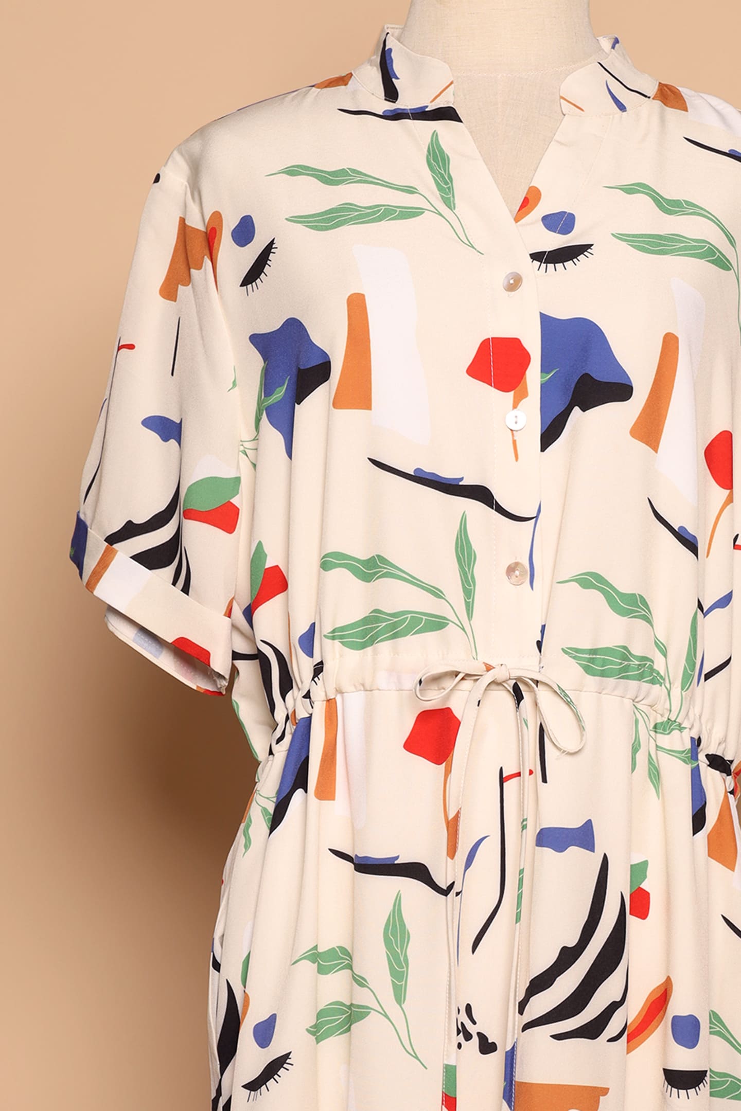 PO - Vedette Dress in Crayola Strokes