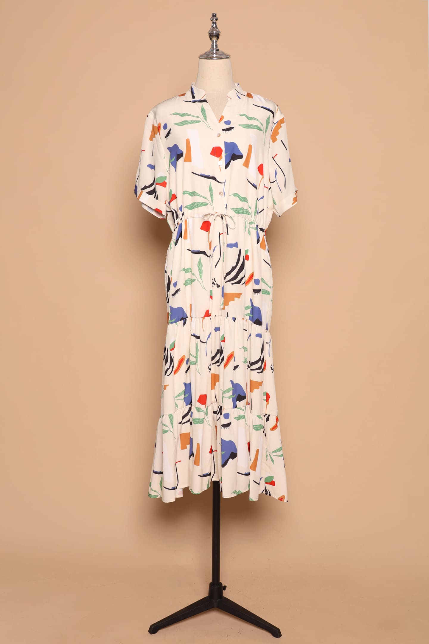PO - Vedette Dress in Crayola Strokes