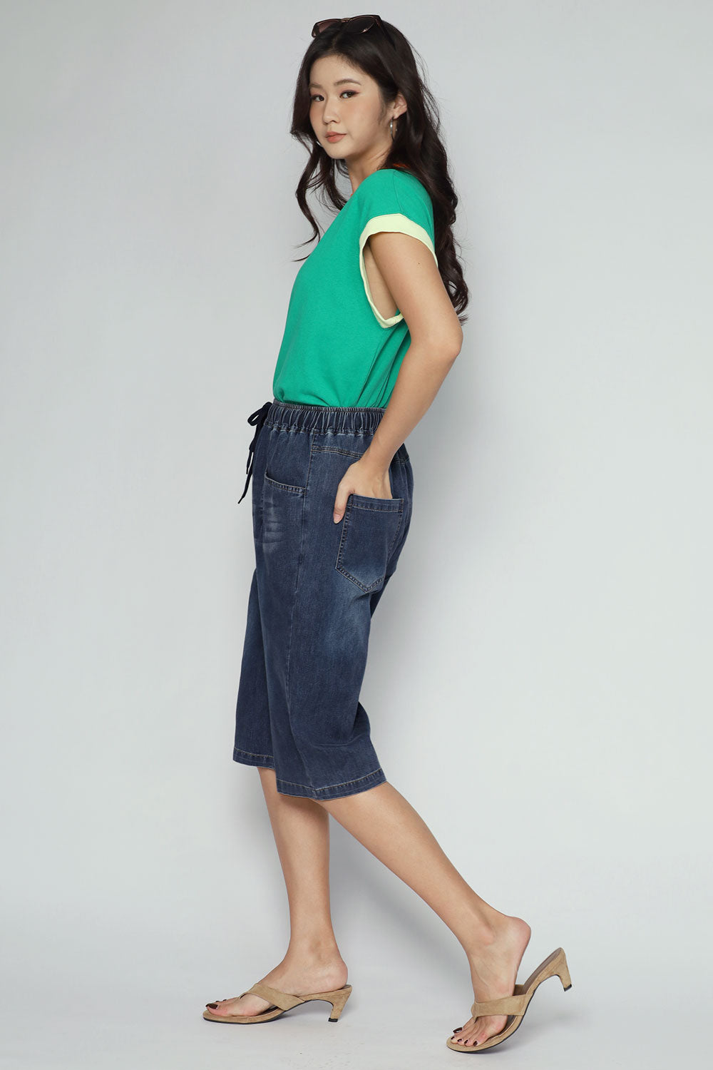 Vesti Denim Pants in Dark Blue