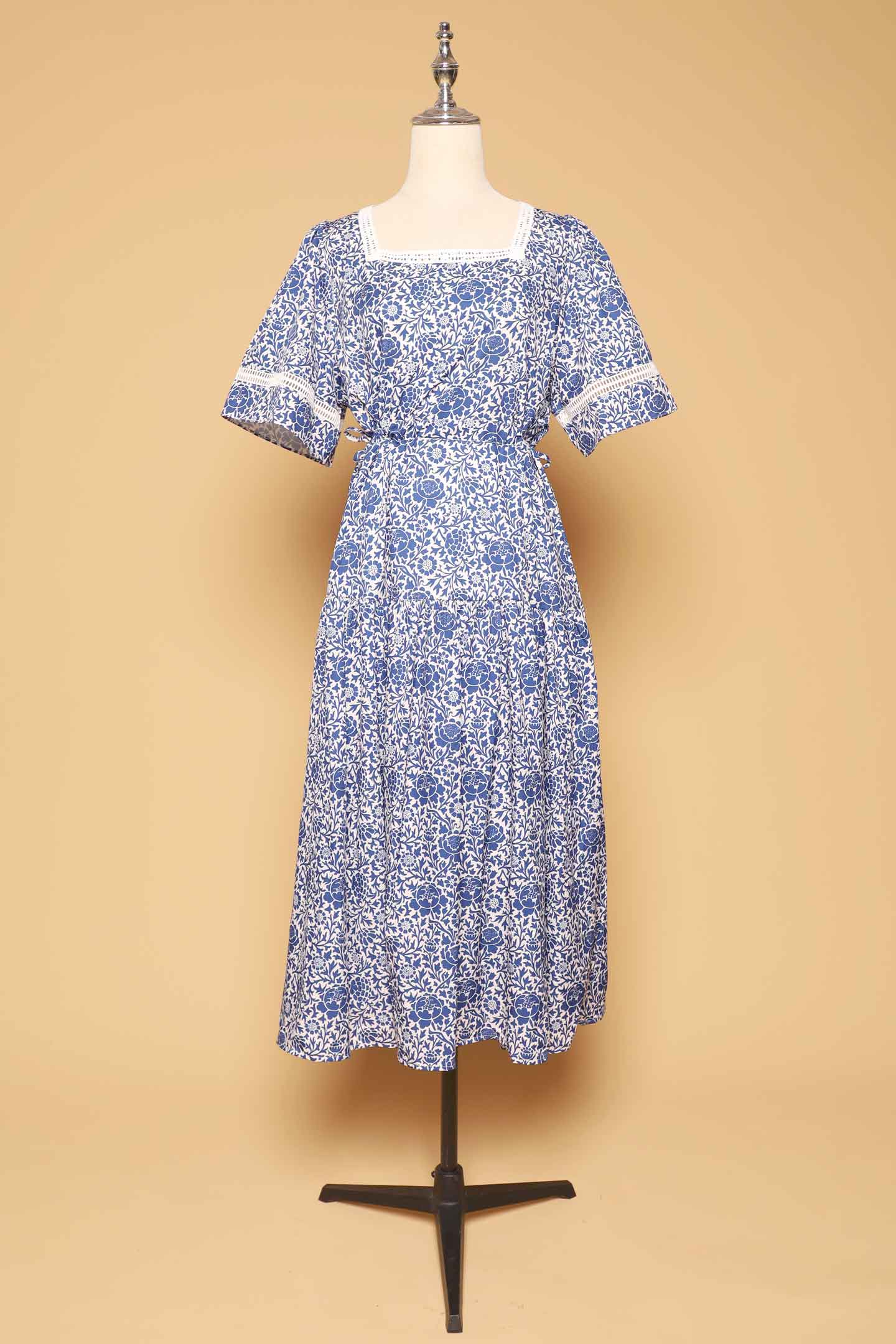 PO - Victoria Dress in Blue Whisper