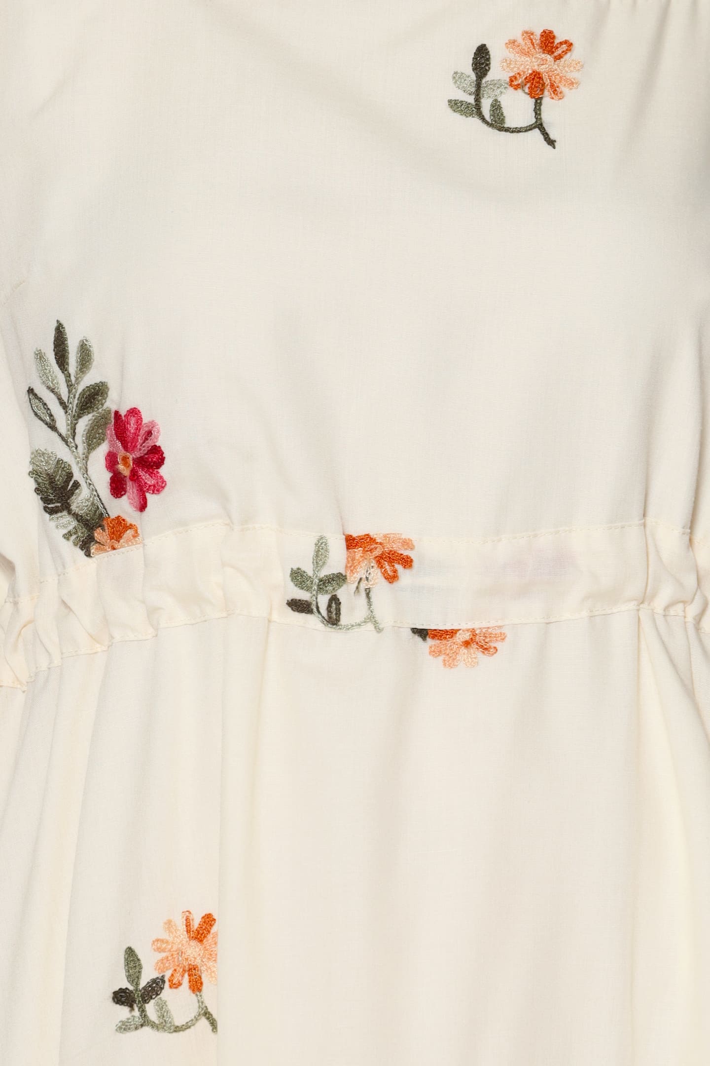 Backorders Victoria Dress in Floral Embroidery