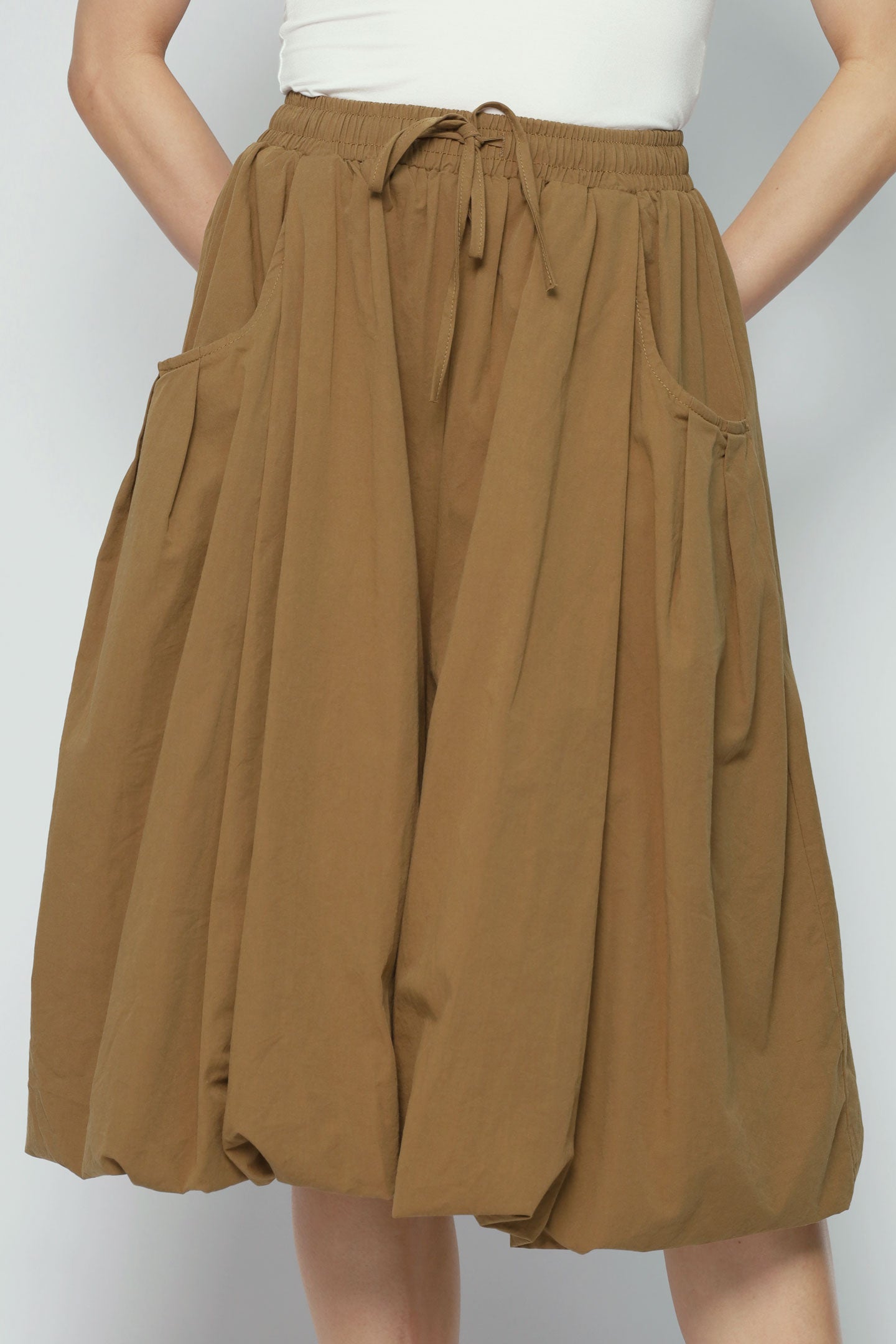 Backorders Vivien Bubble Culottes in Brown