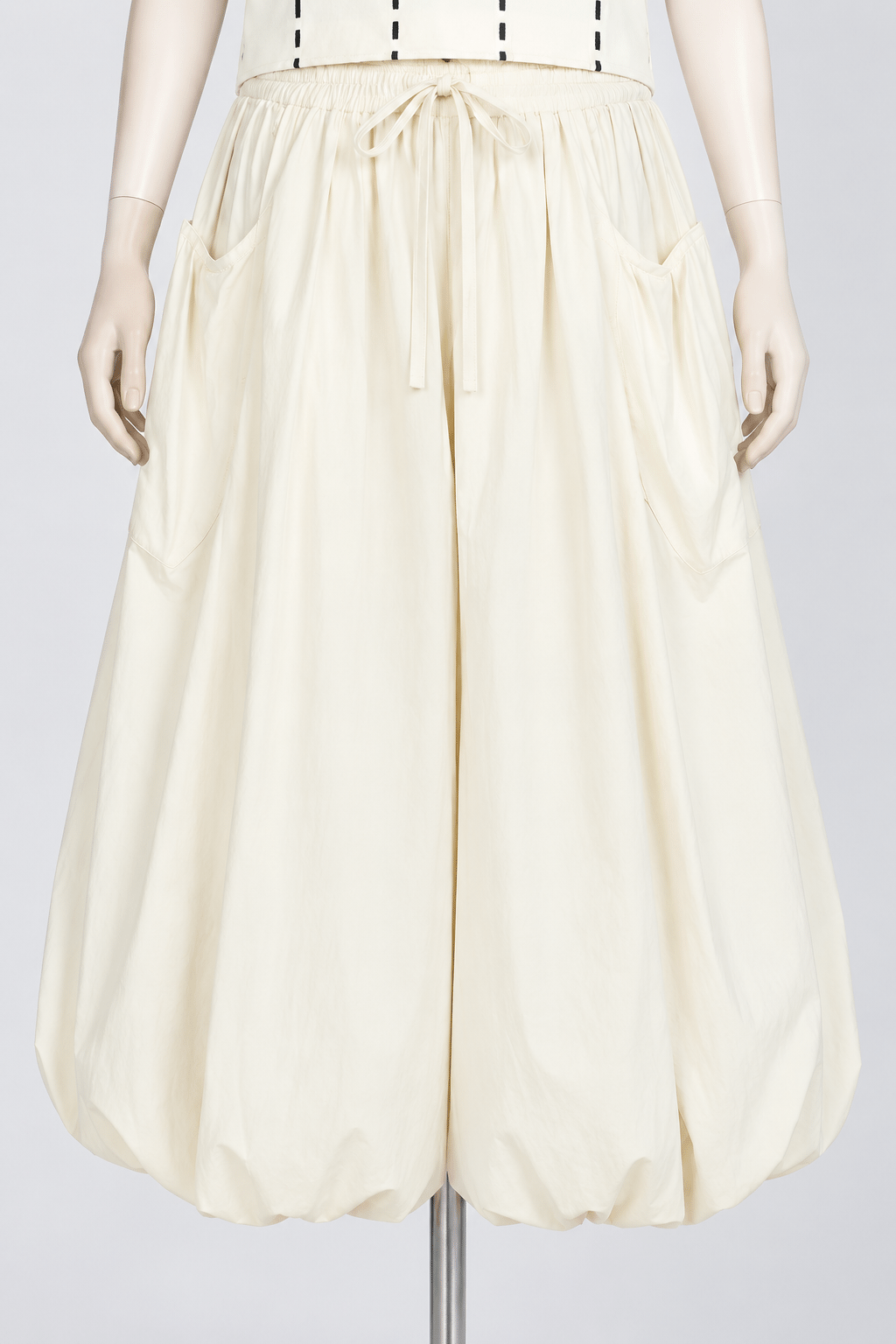 PO - Vivien Bubble Culottes in Cream