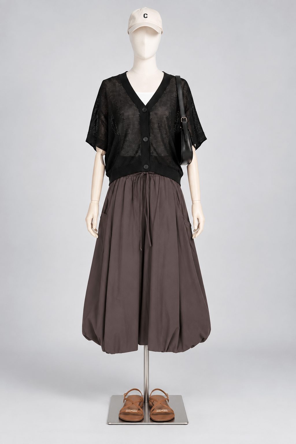 PO - Vivien Bubble Culottes in Grey
