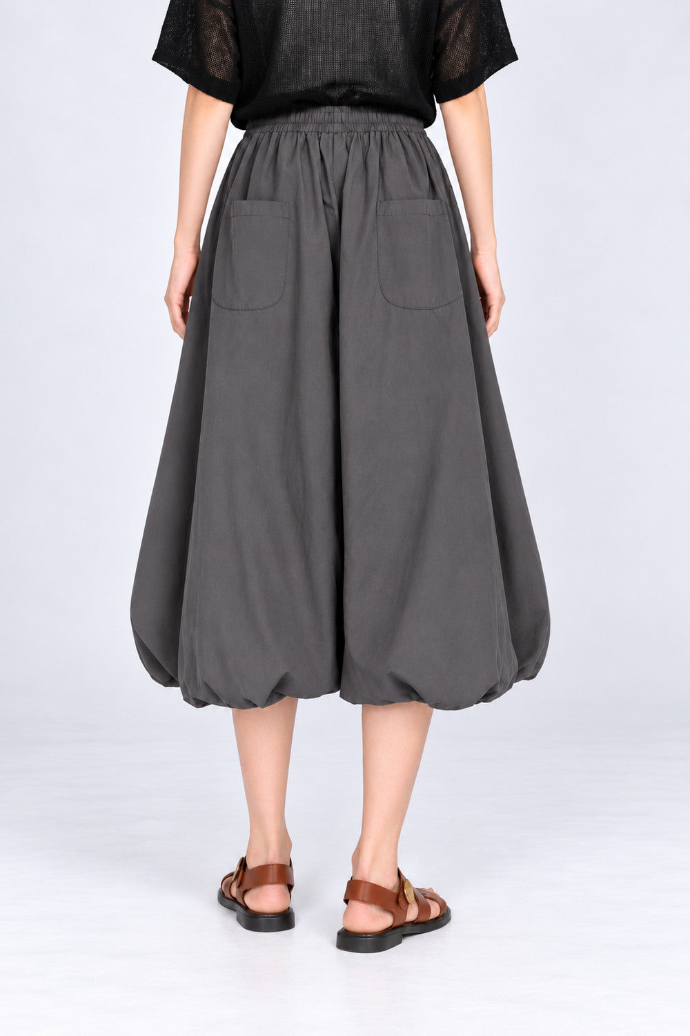 Backorders Vivien Bubble Culottes in Grey