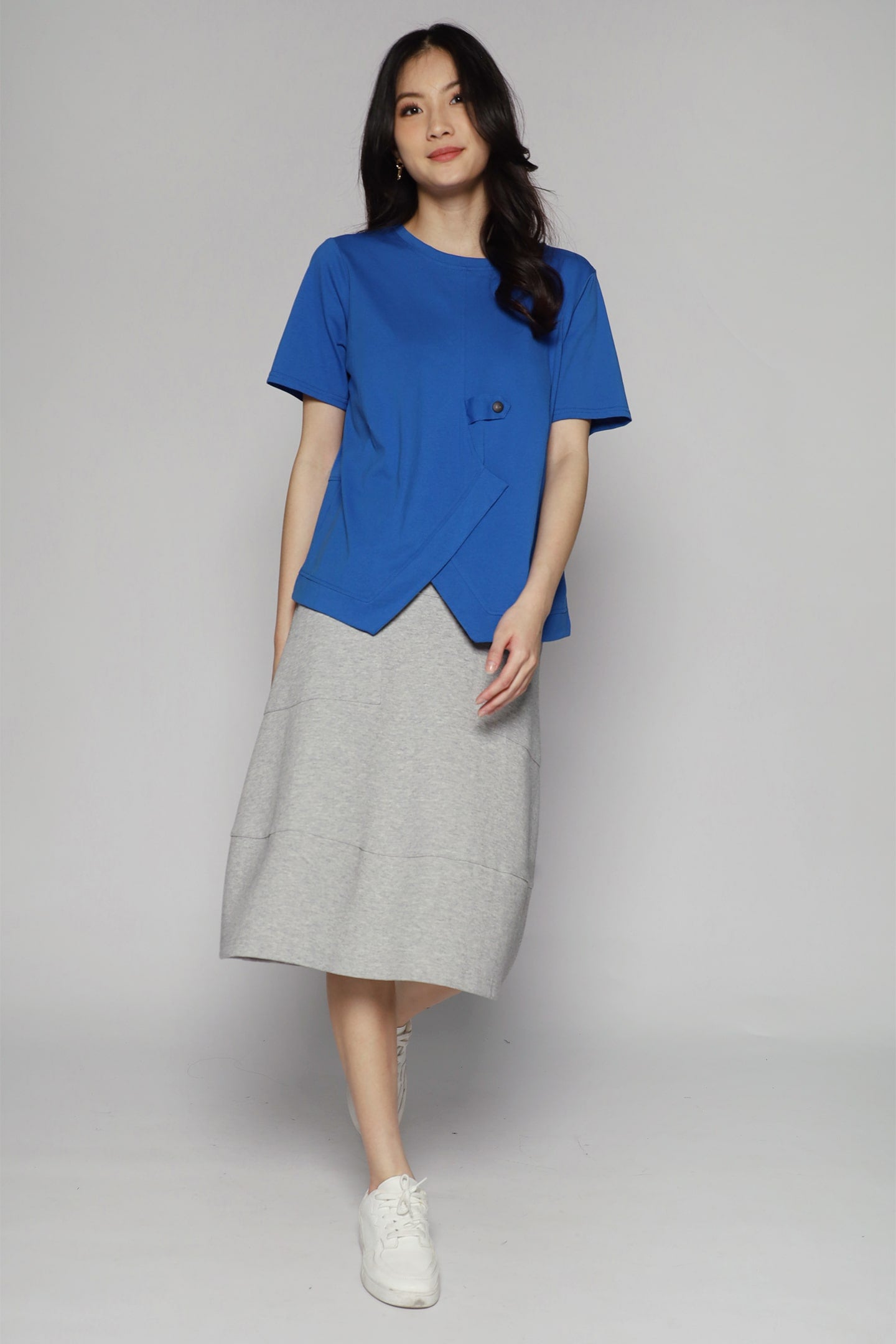 Wenwen Top in Blue