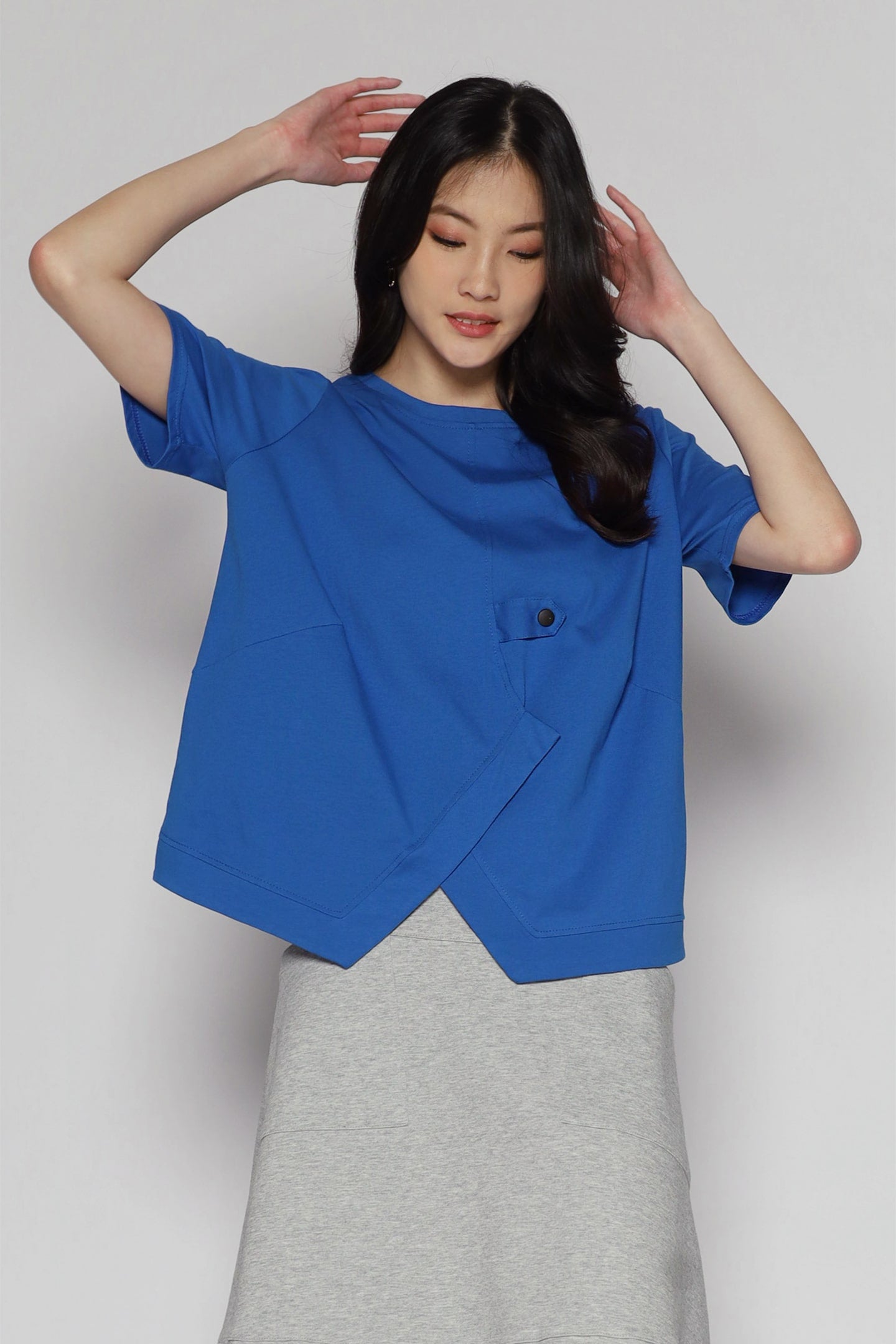 Wenwen Top in Blue