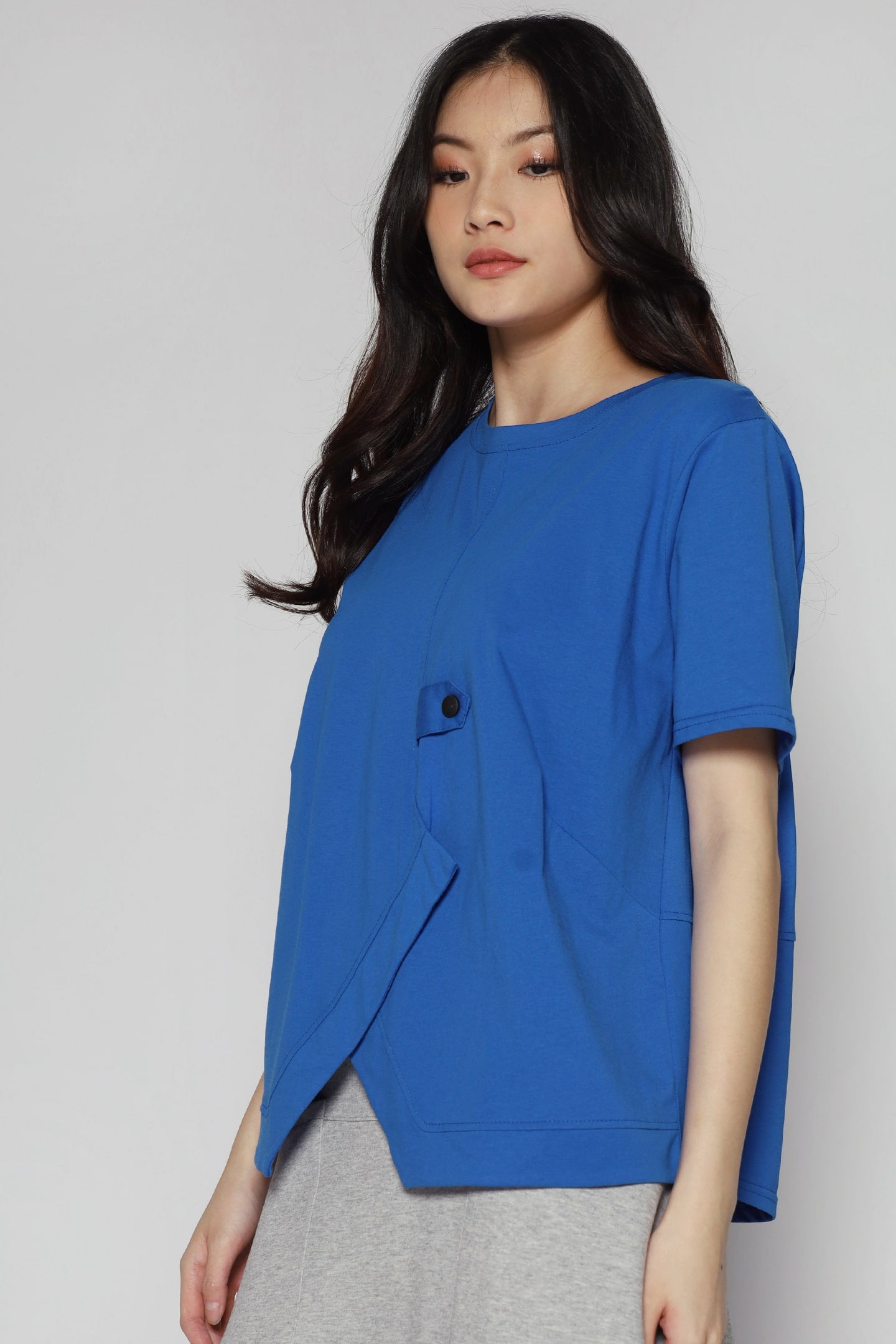 Wenwen Top in Blue