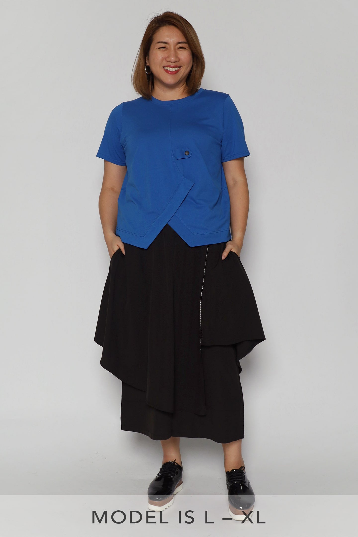 Wenwen Top in Blue