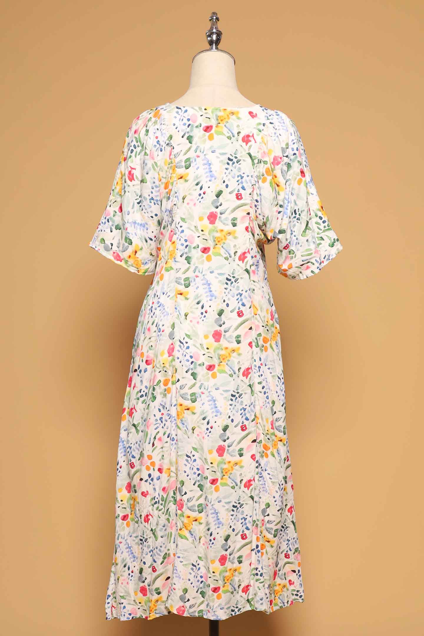 PO - Whitney V Dress in Bloom Again