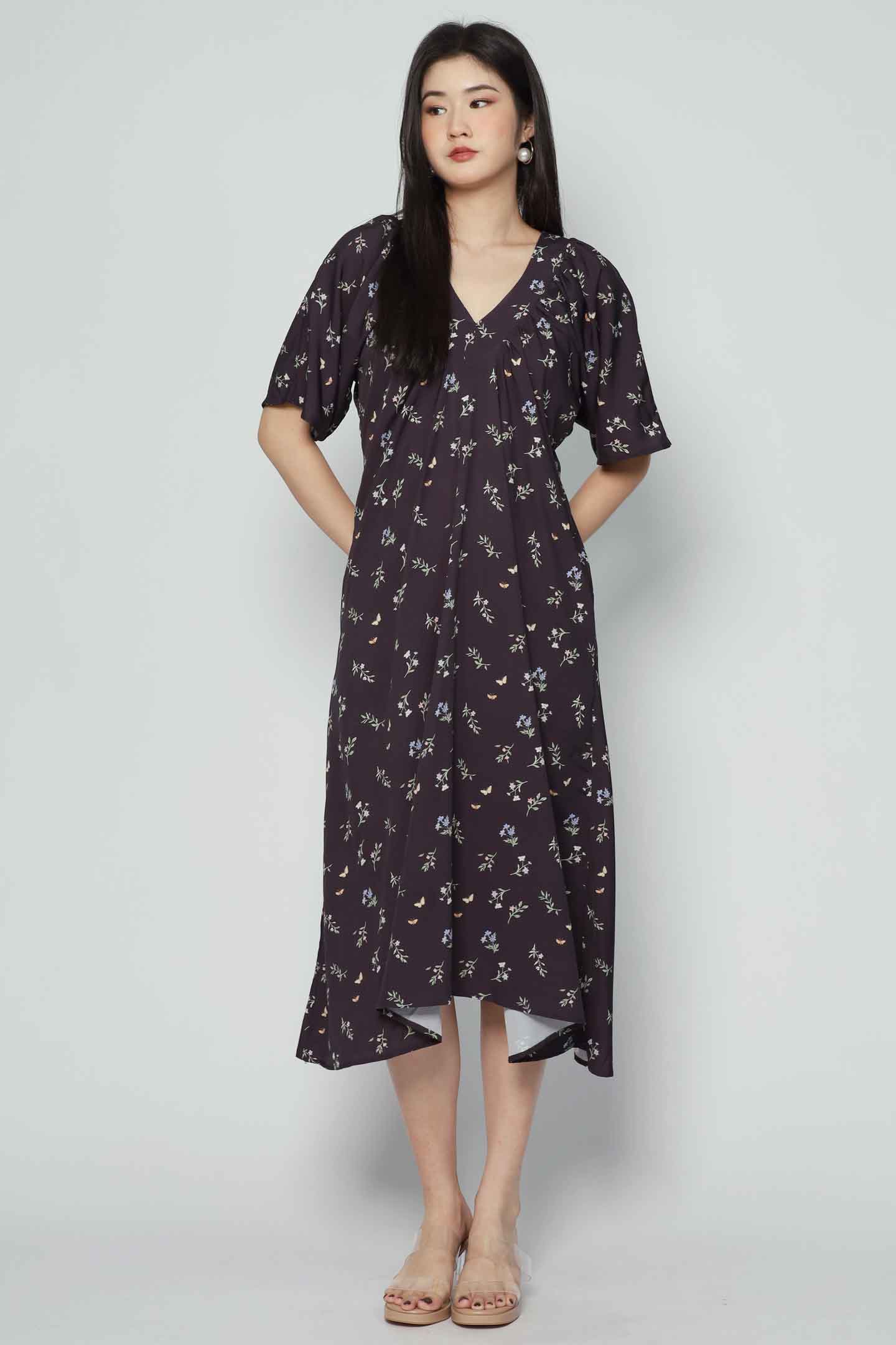 Whitney V Dress in Floral Daydream