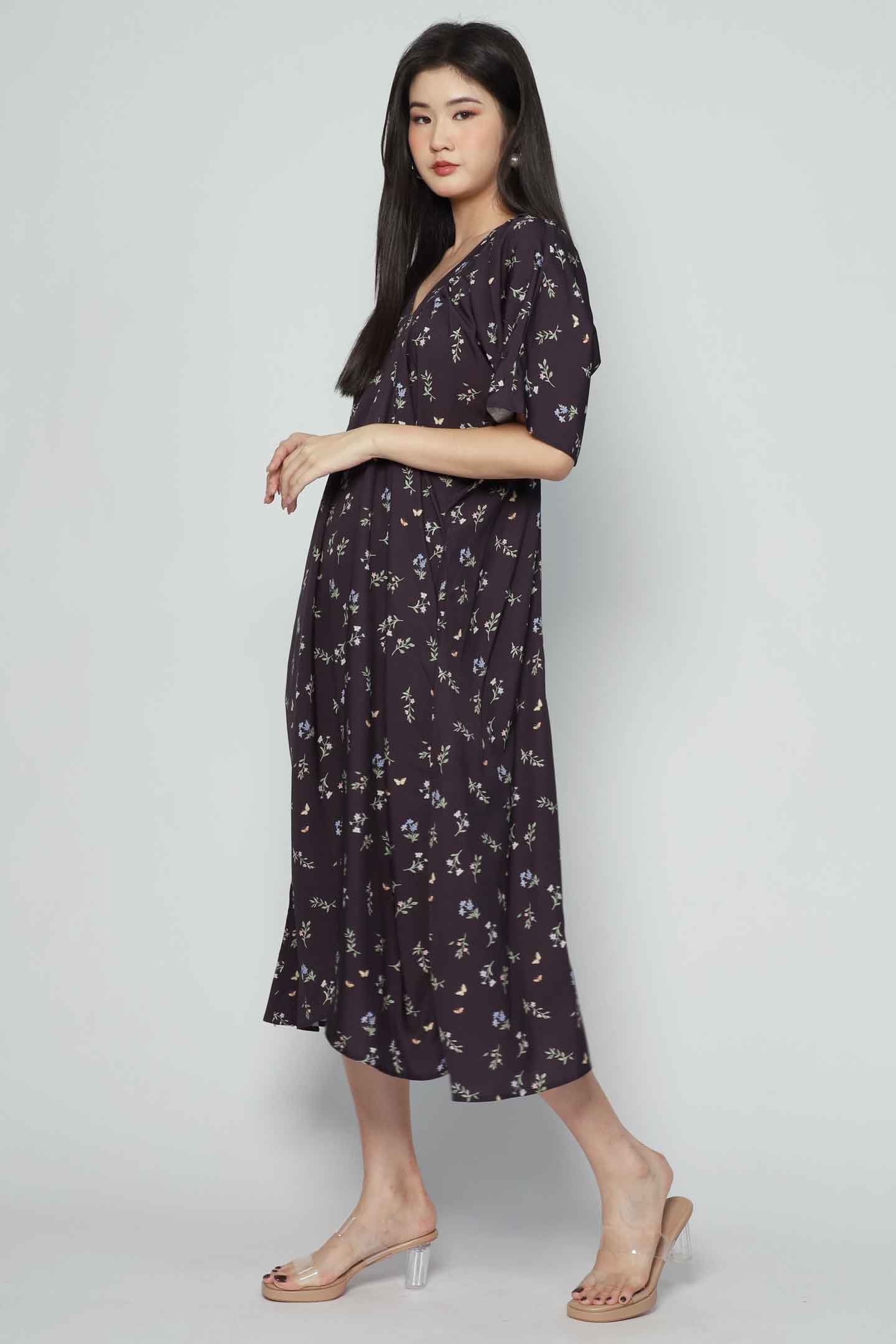 Whitney V Dress in Floral Daydream