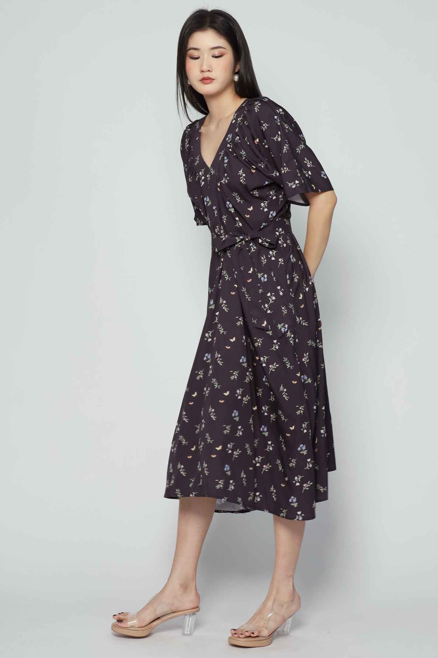 Whitney V Dress in Floral Daydream