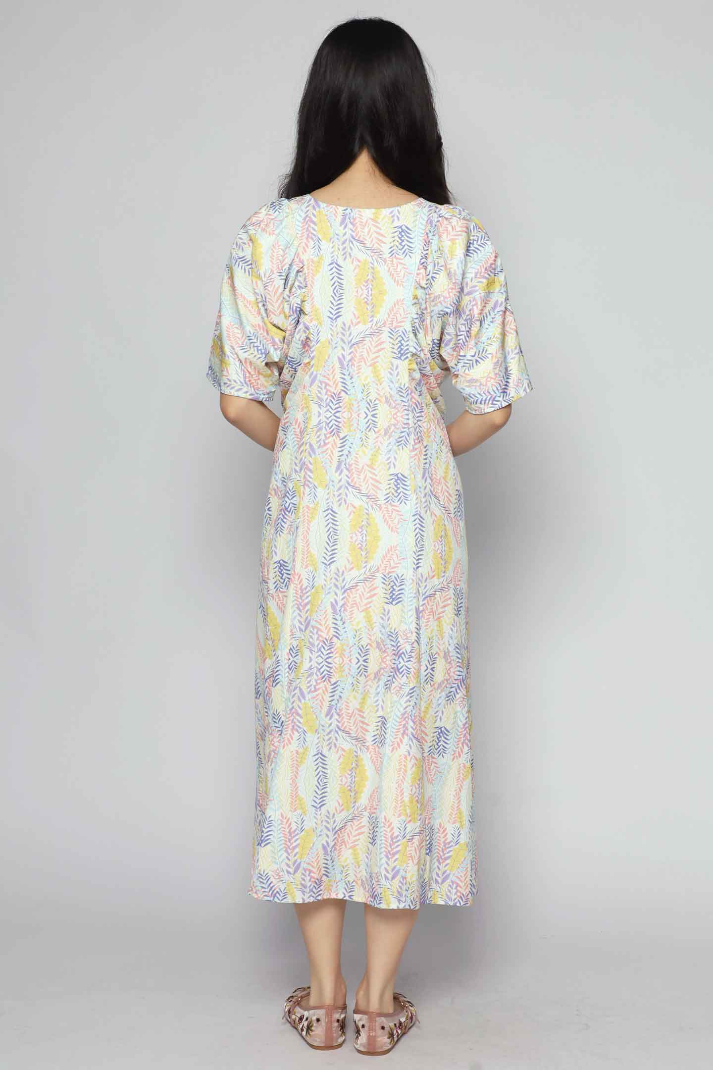 Whitney V Dress in Morning Blossom