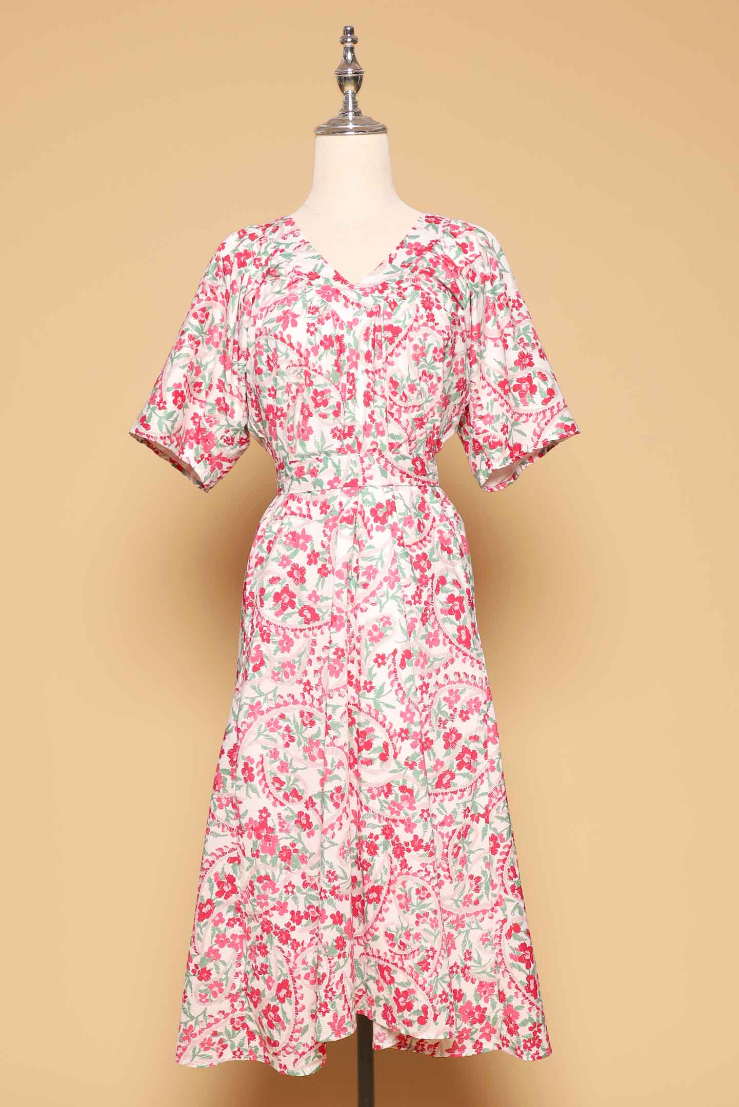 PO - Whitney V Dress in Ru Yi