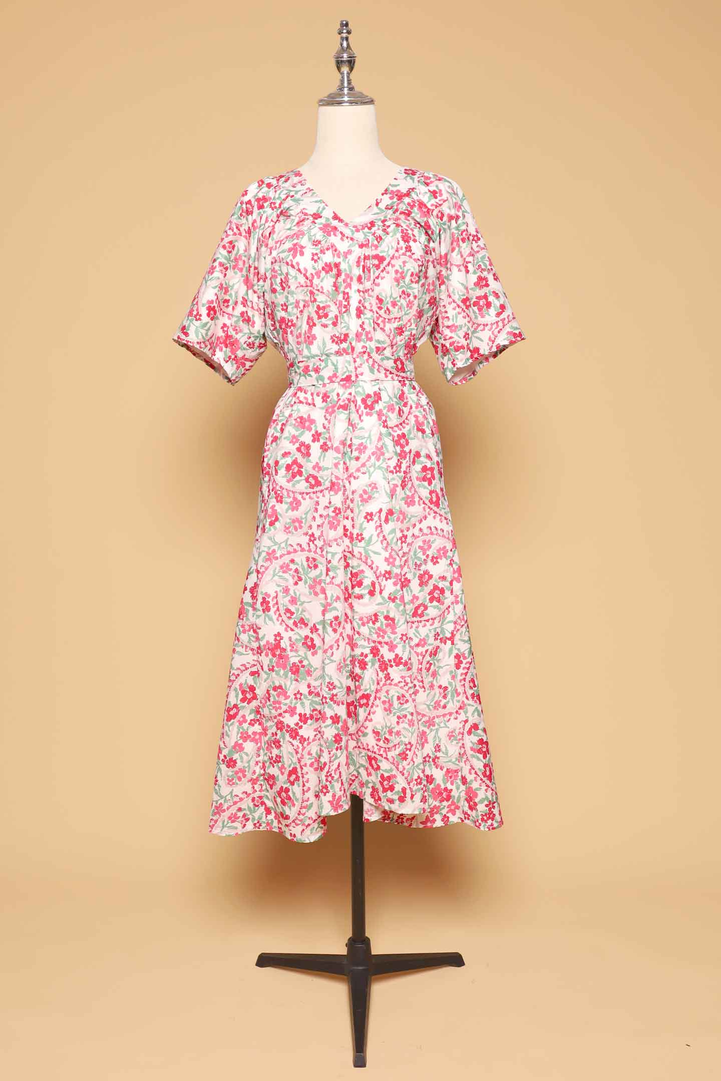 PO - Whitney V Dress in Ru Yi