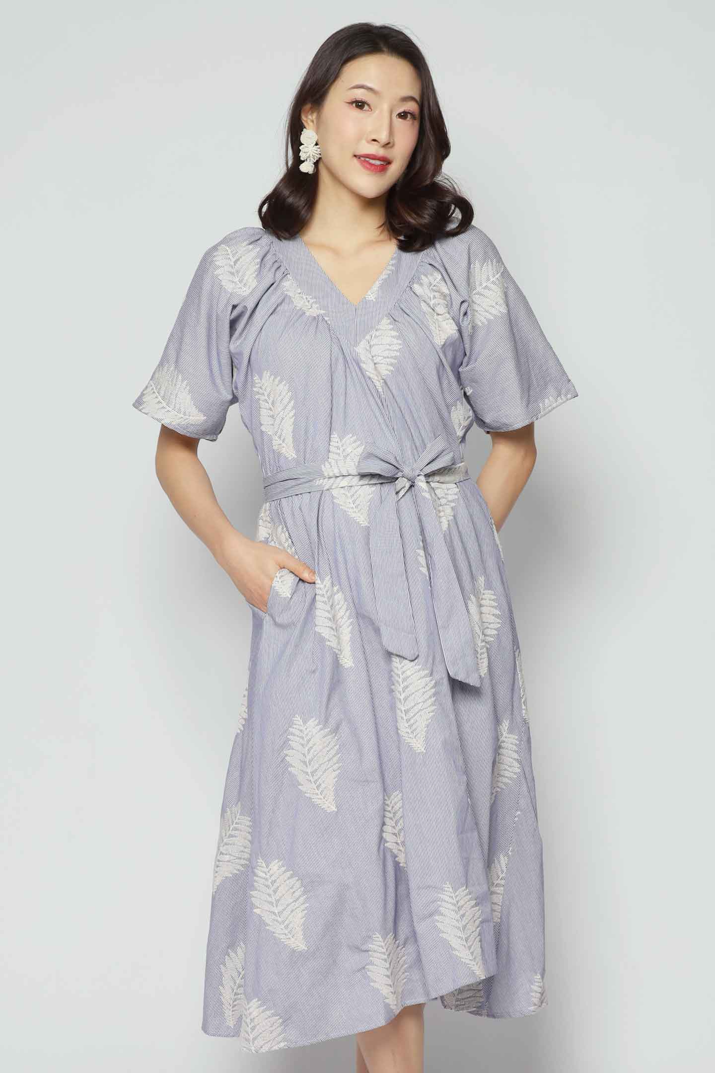 Whitney V Dress in Spring Song