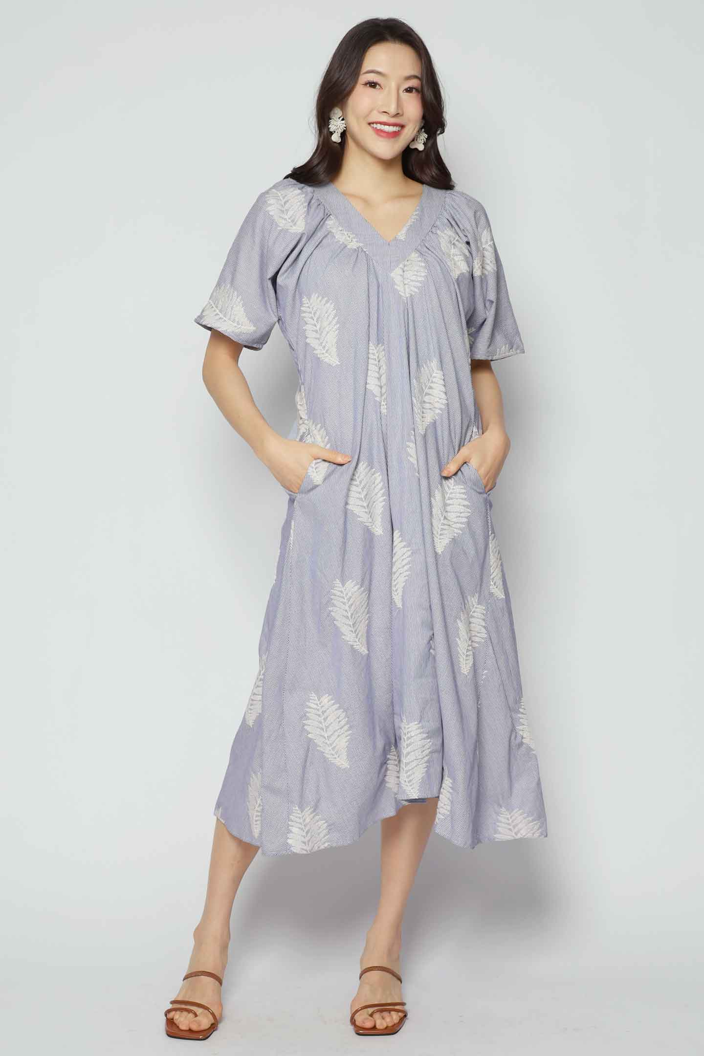 Whitney V Dress in Spring Song