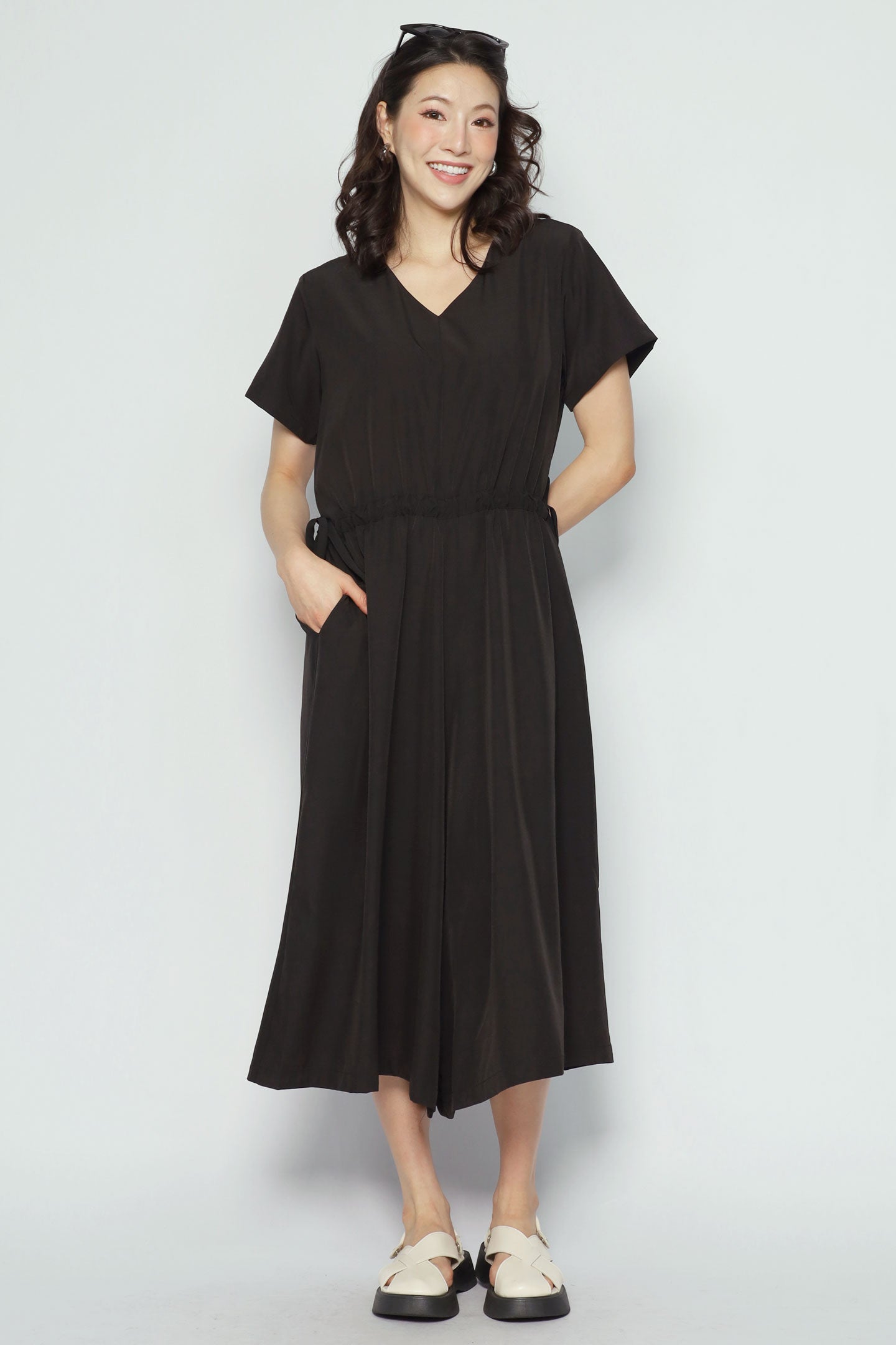Whoopi Jumpsuit in Black