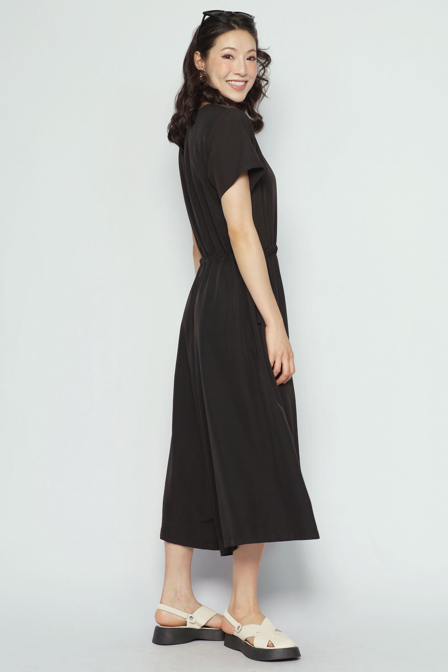 Whoopi Jumpsuit in Black