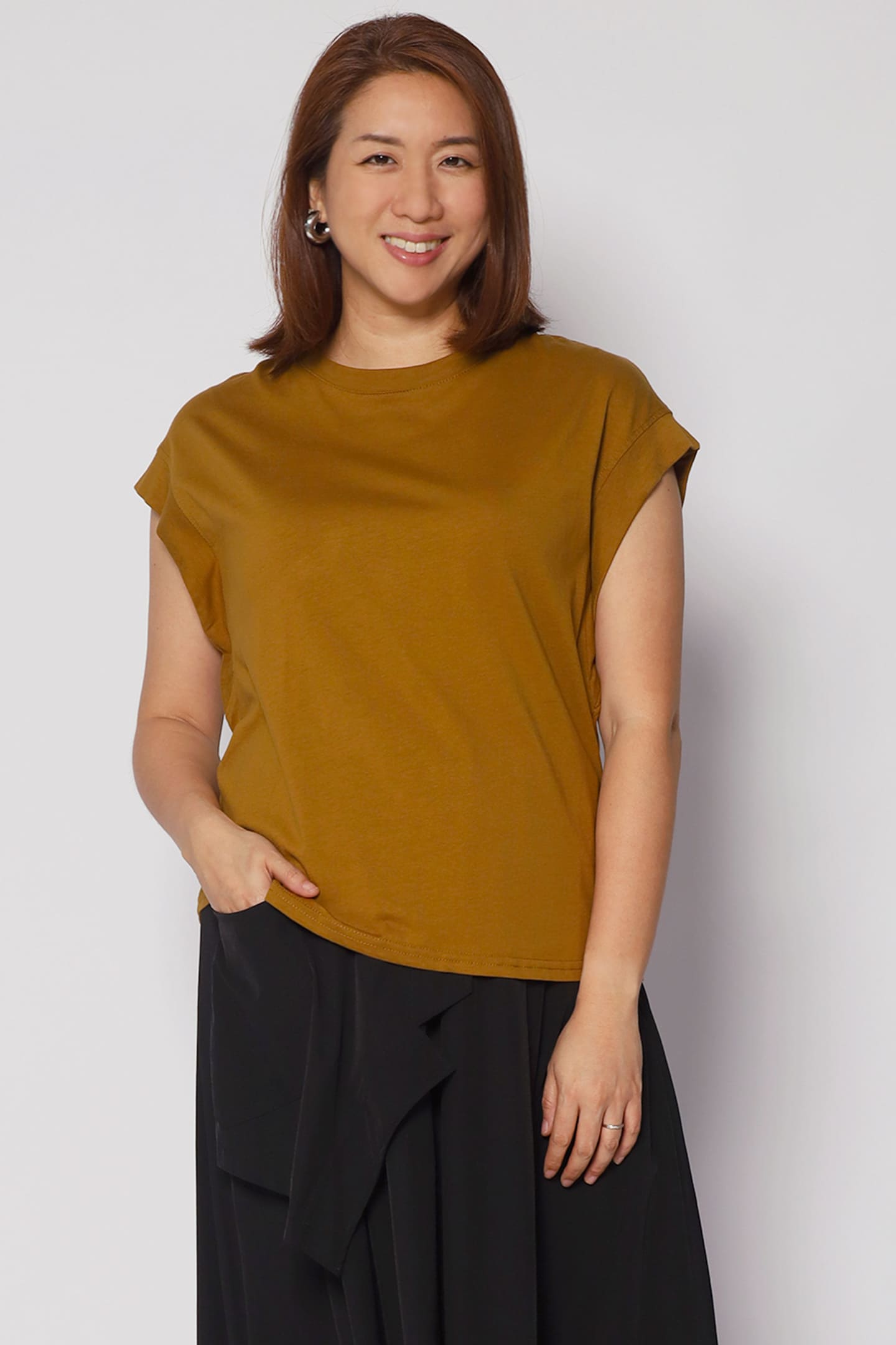 Wik Top in Cinnamon