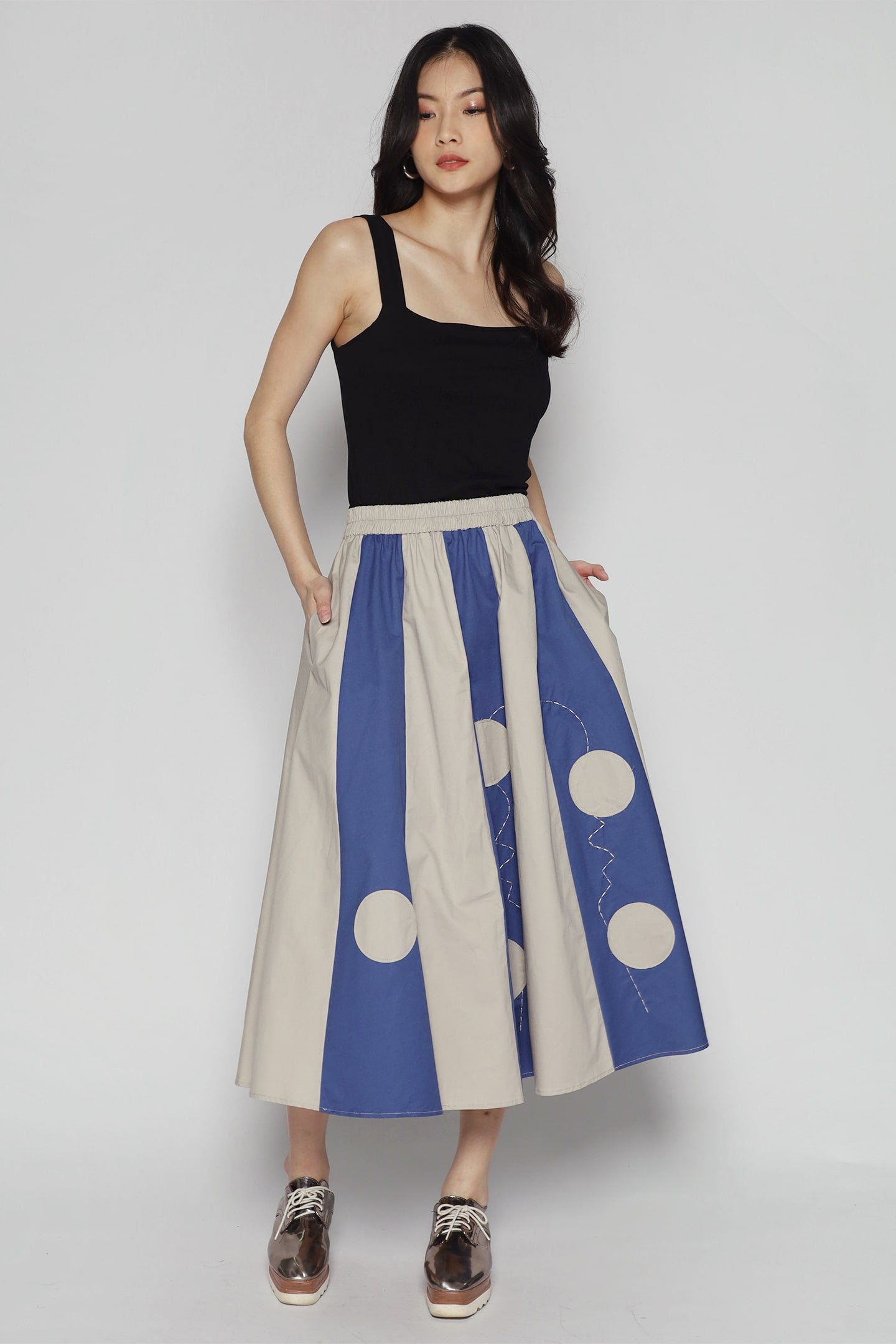 Waa Skirt in Circles