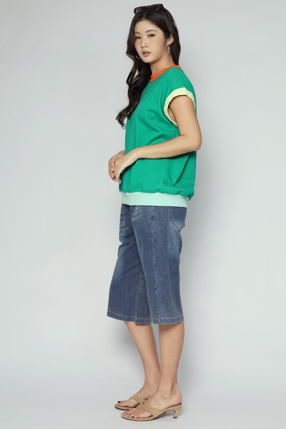 Wynter Top in Green