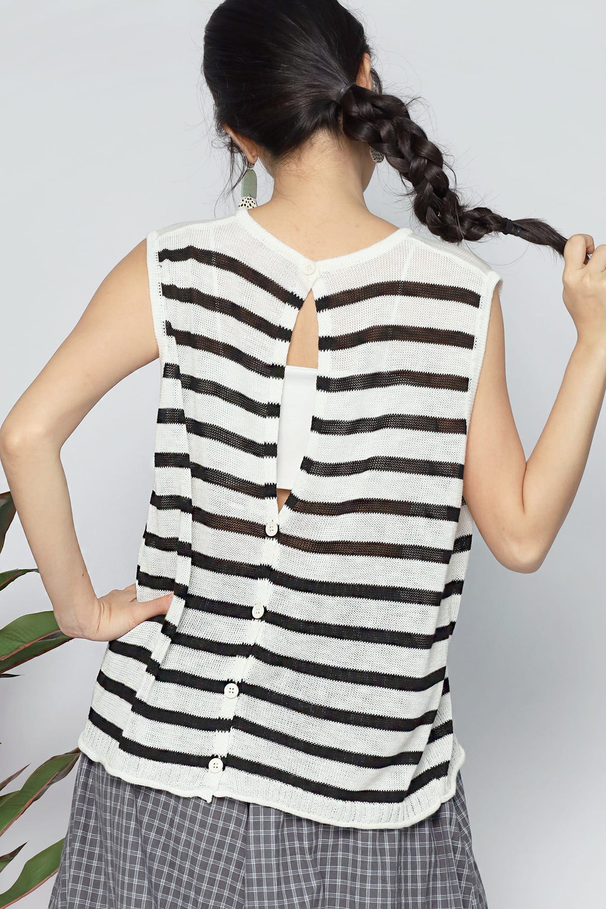 JOY - Xia Stripes Knit Top