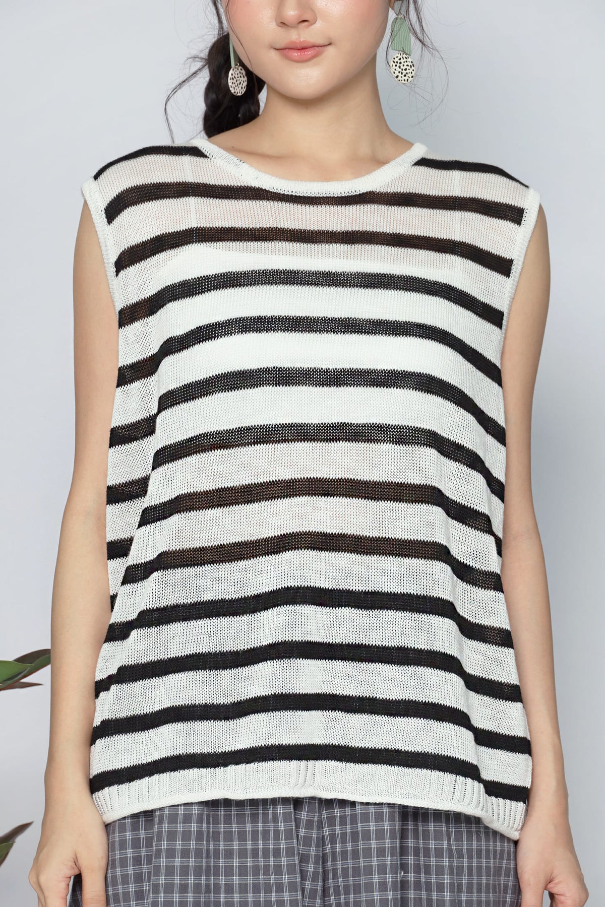 JOY - Xia Stripes Knit Top