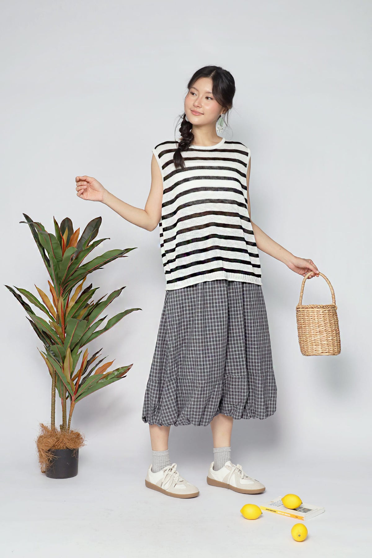 JOY - Xia Stripes Knit Top