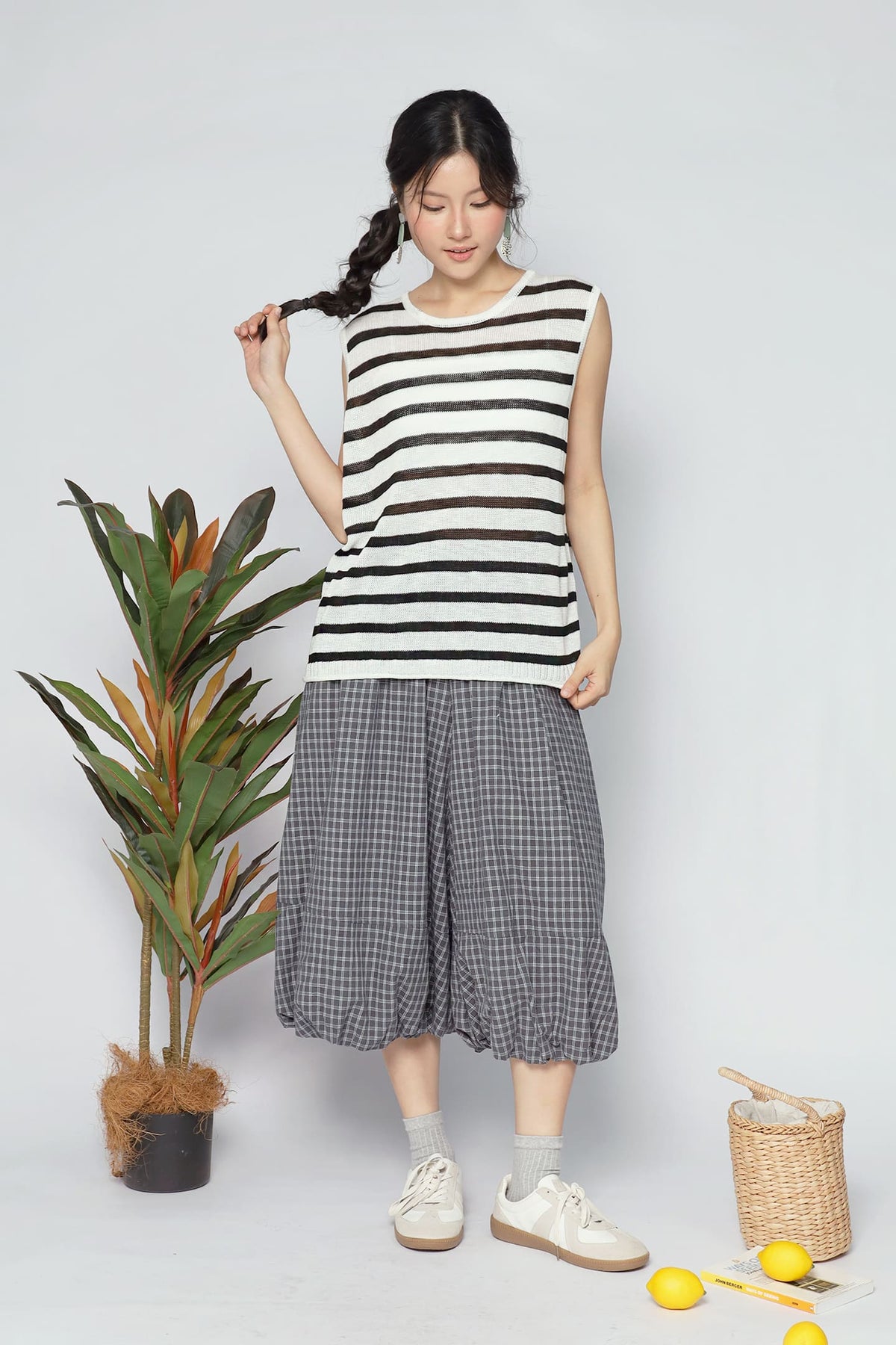 JOY - Xia Stripes Knit Top