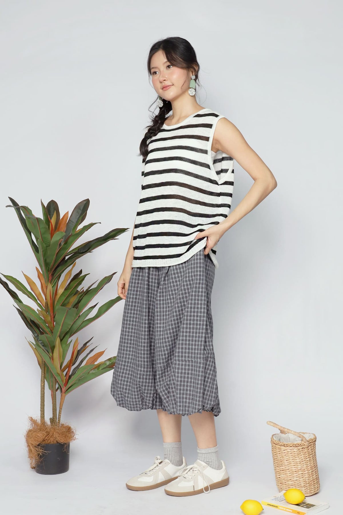 JOY - Xia Stripes Knit Top