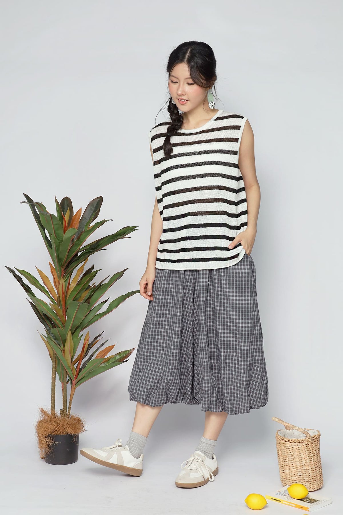 JOY - Xia Stripes Knit Top