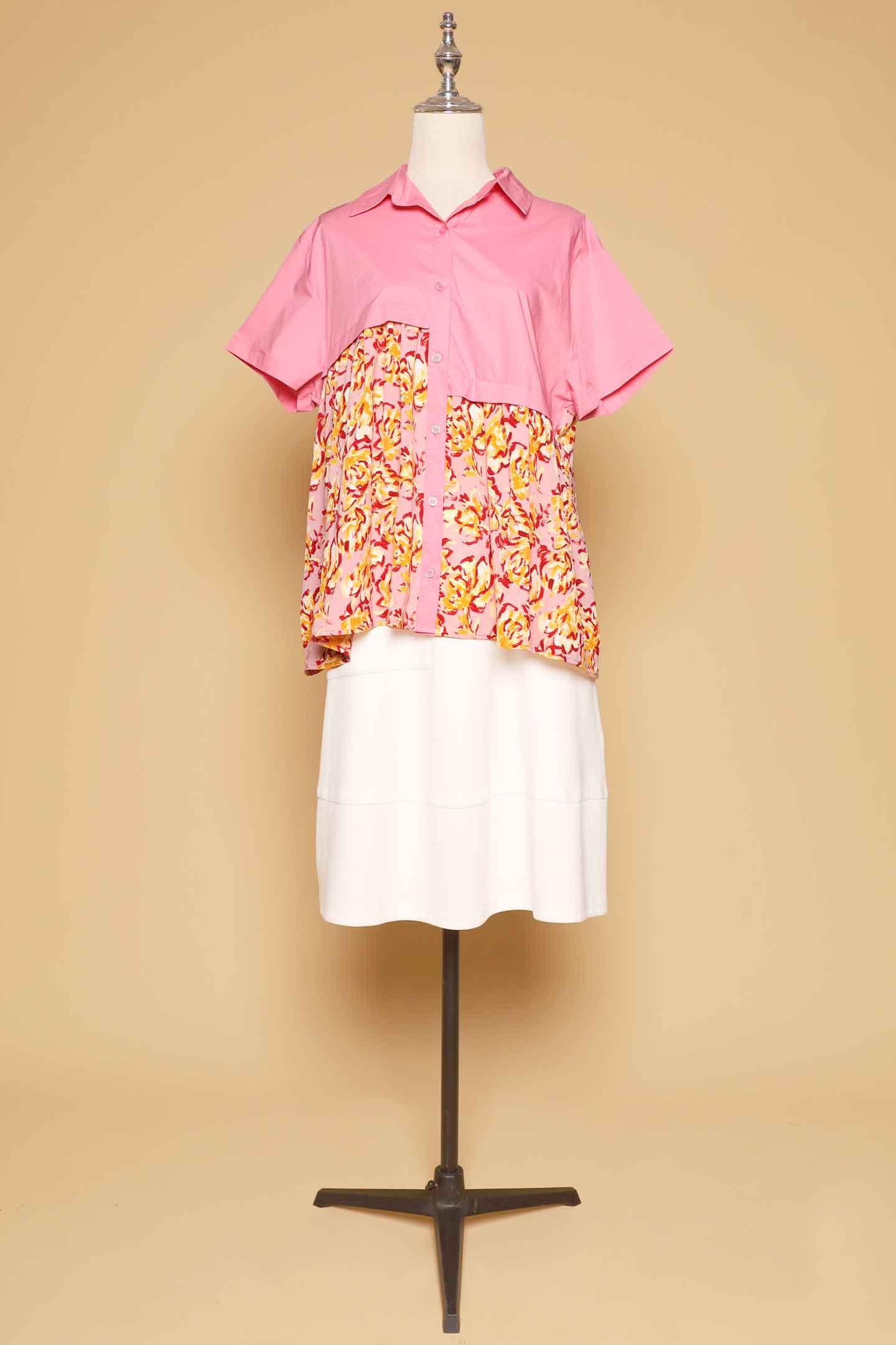 PO - Xinxin Floral Top in Pink
