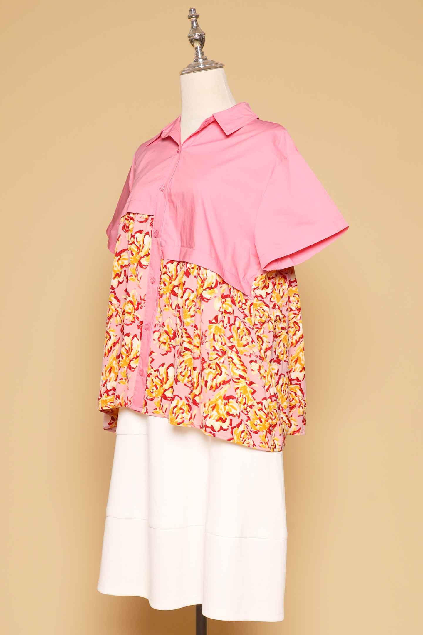 PO - Xinxin Floral Top in Pink