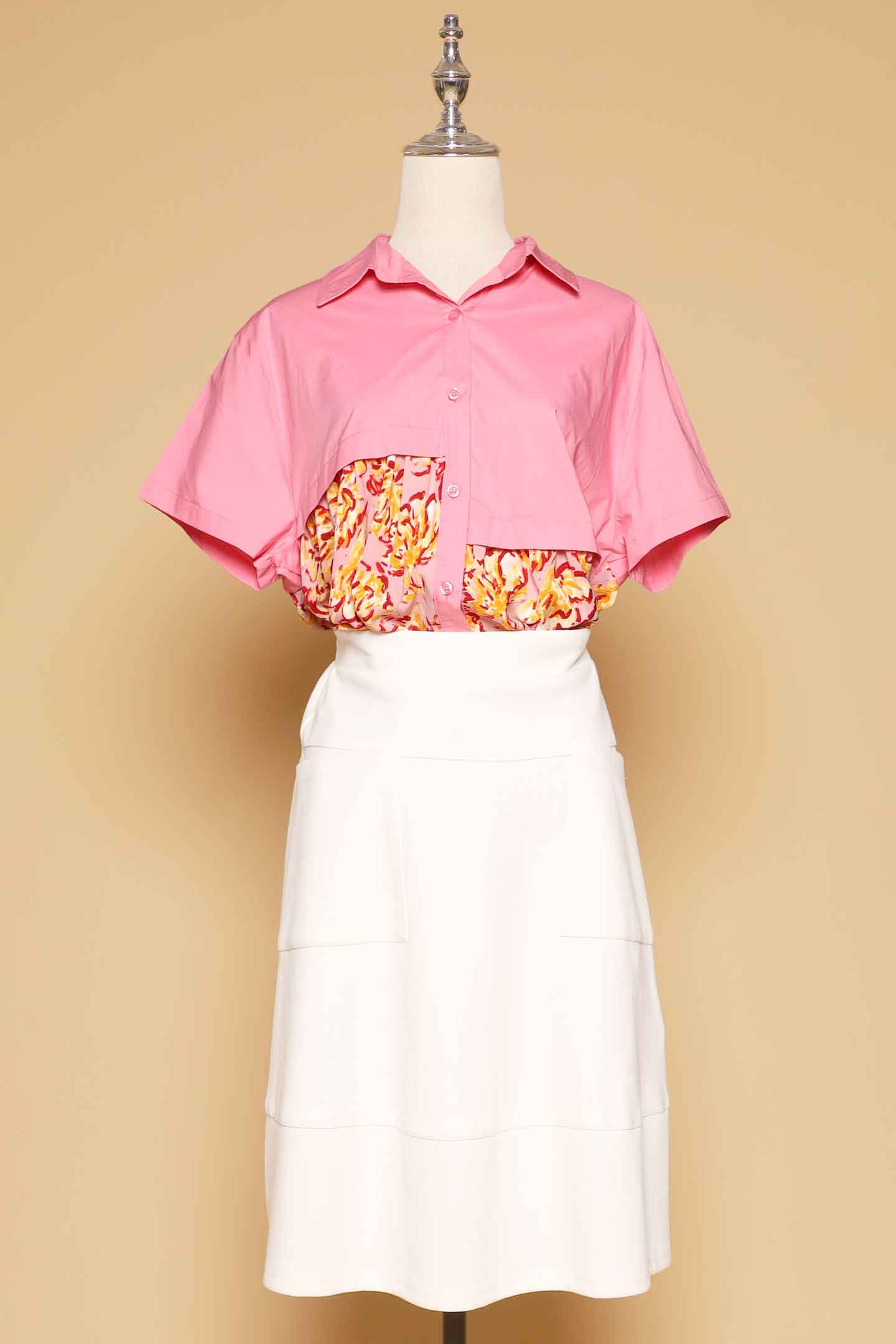 PO - Xinxin Floral Top in Pink