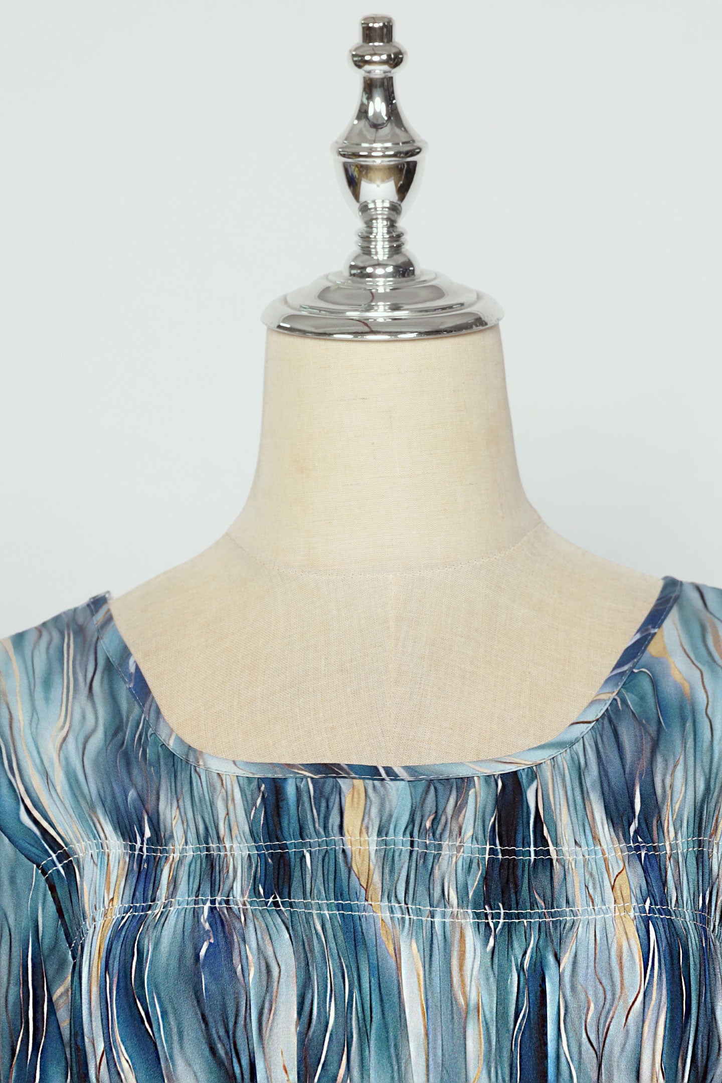 PO - Xoxo Dress in Teal Strokes