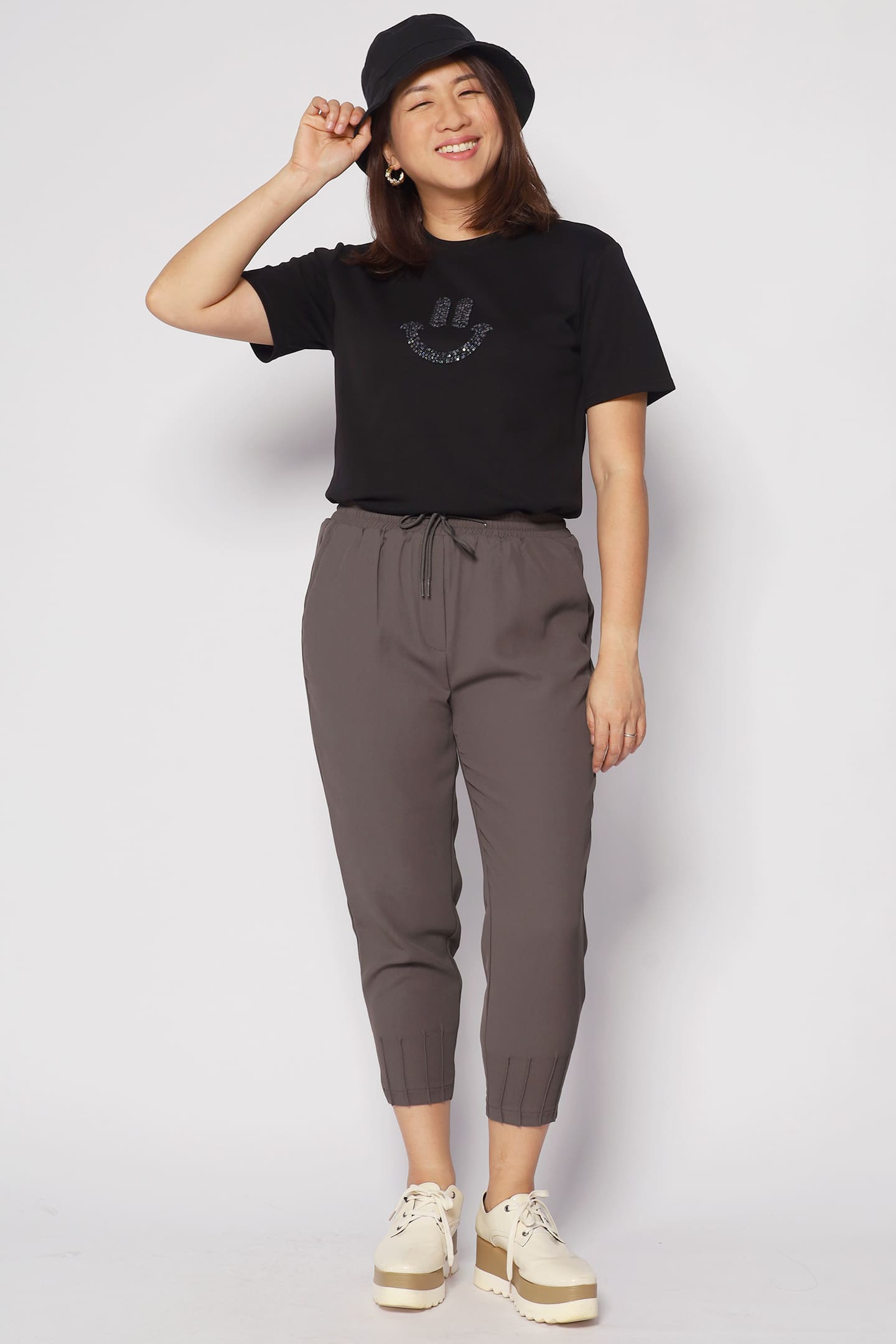 Yancy Pants in Grey