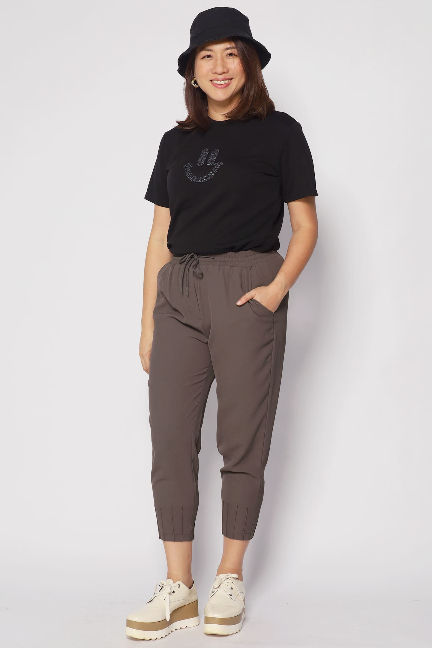 Yancy Pants in Grey