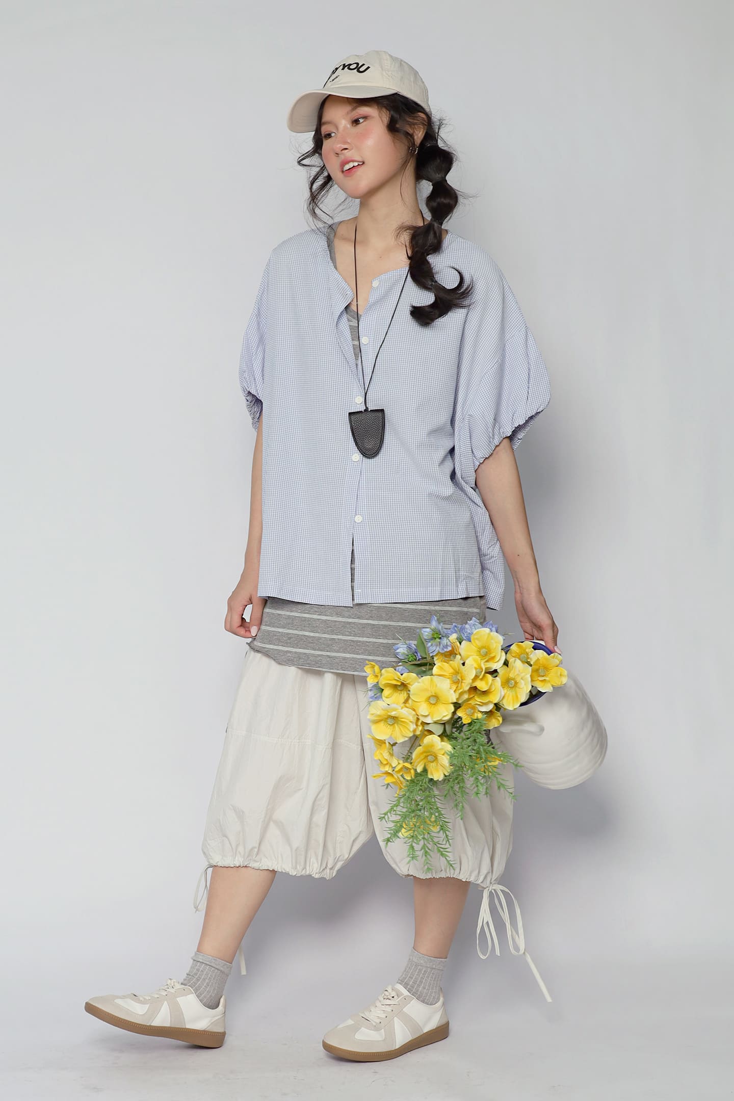 JOY - Kora Pants in Off White