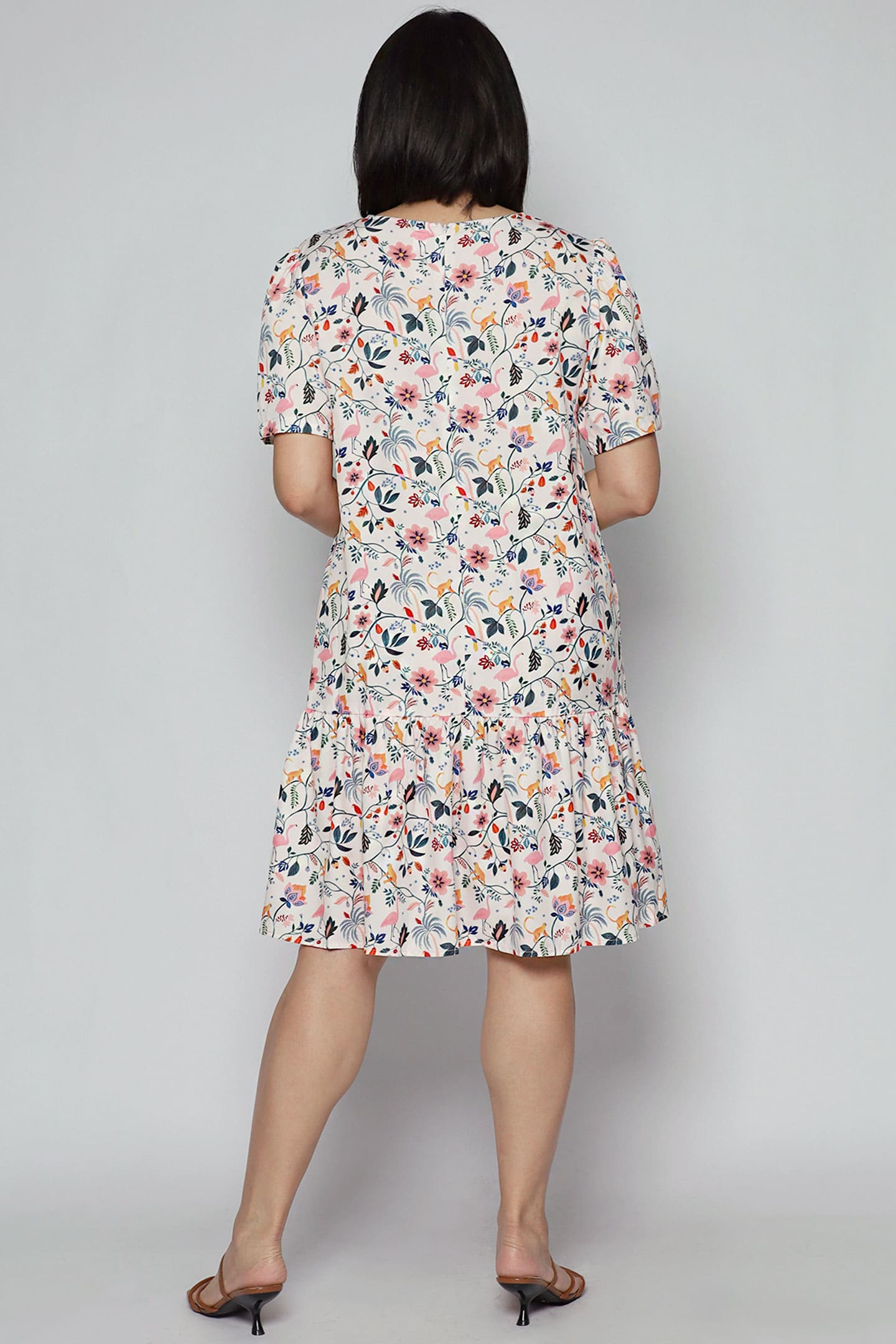 Yue Dress in Botanic Melody