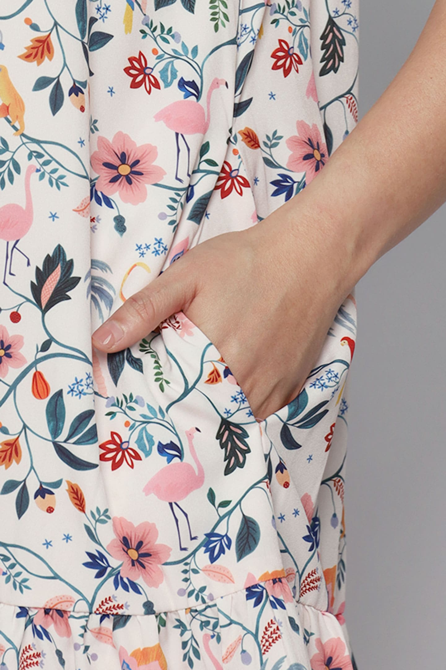 Yue Dress in Botanic Melody