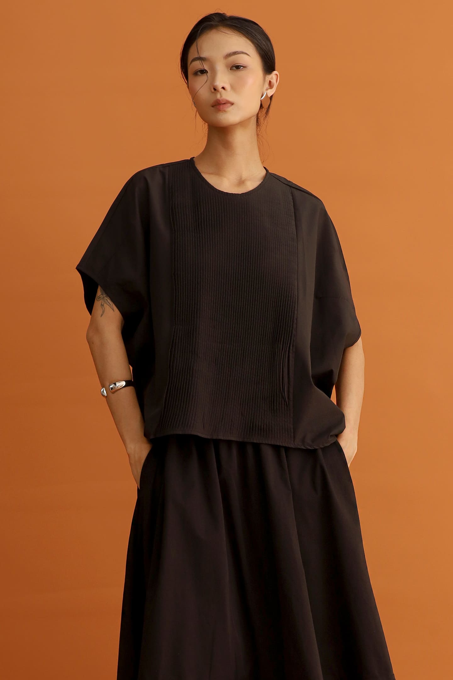 CHOSEN - Yuzu Pleated Top