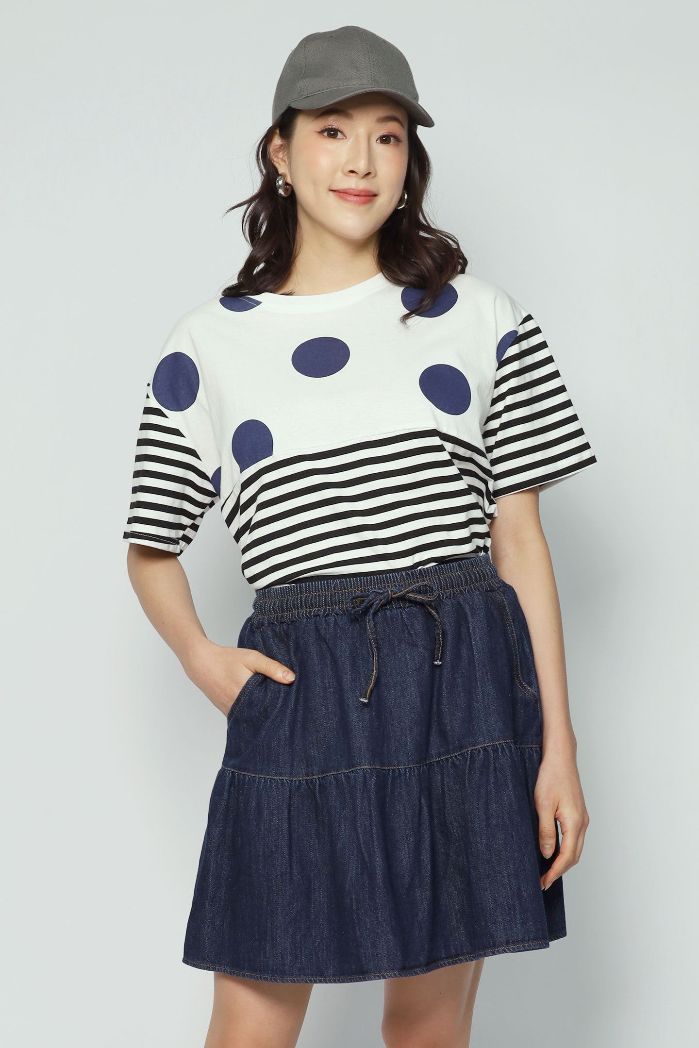 Backorders Zadie Skorts in Dark Denim