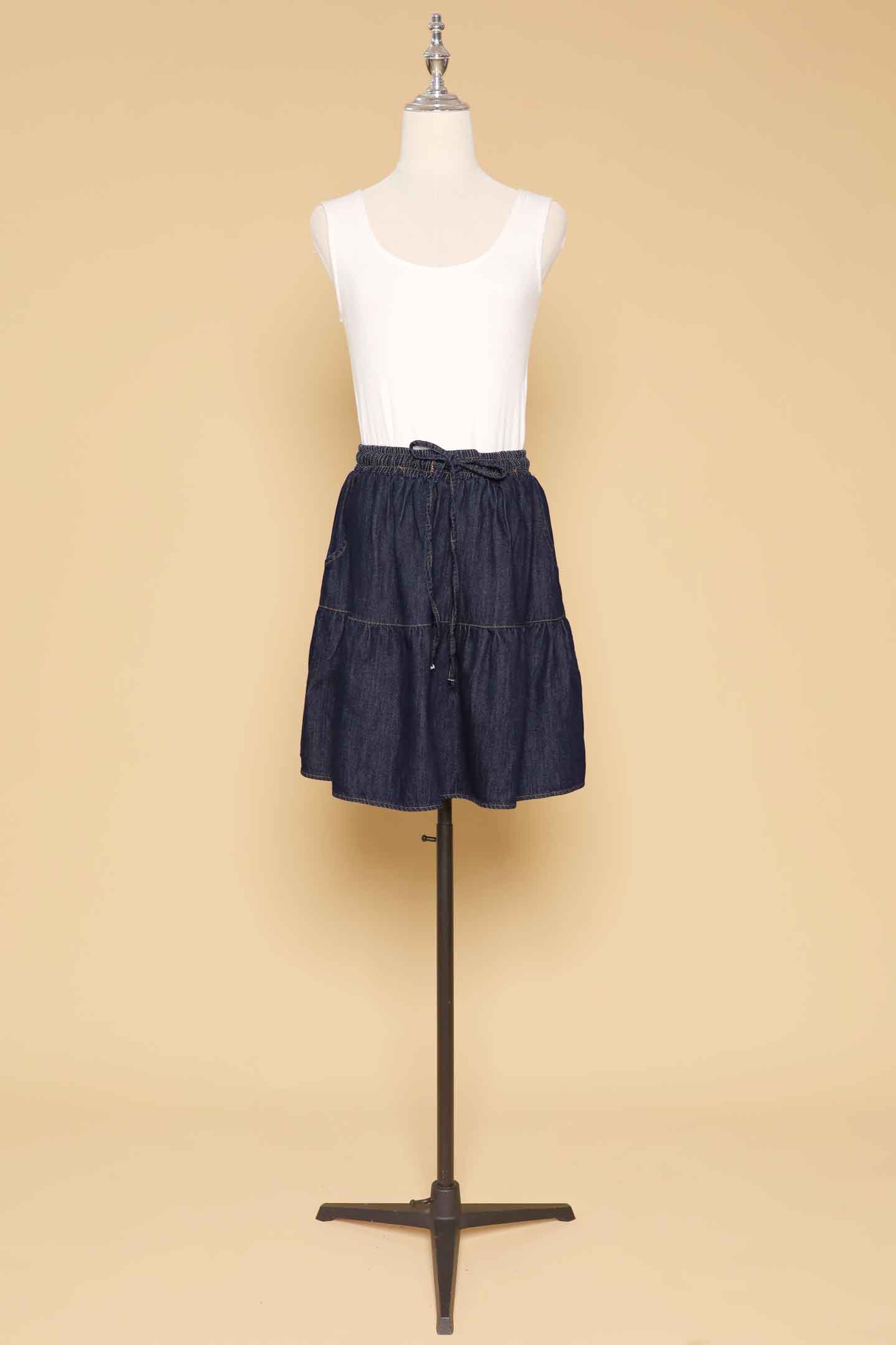 PO - Zadie Skirt in Dark Denim