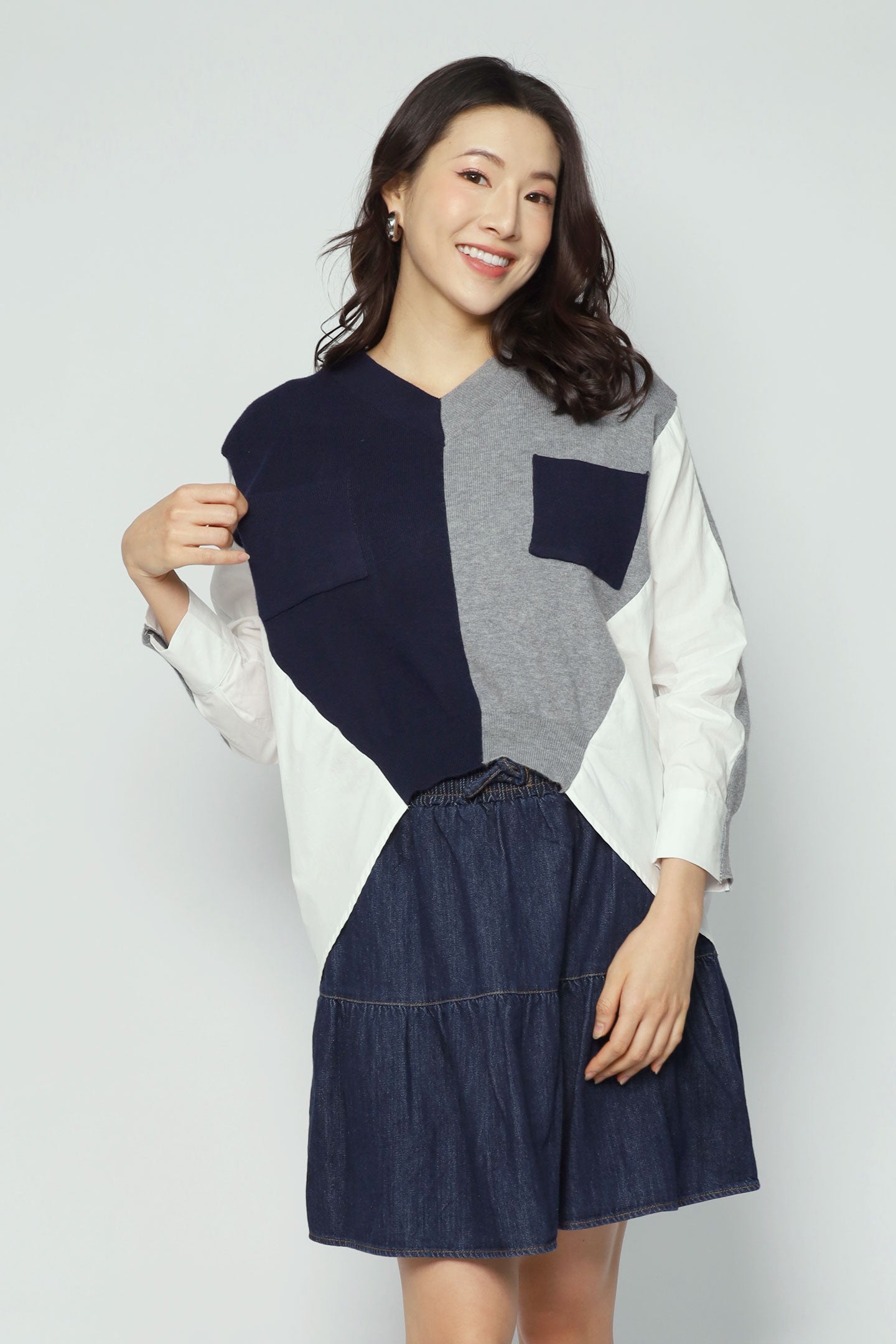 Zee Colourblock Top