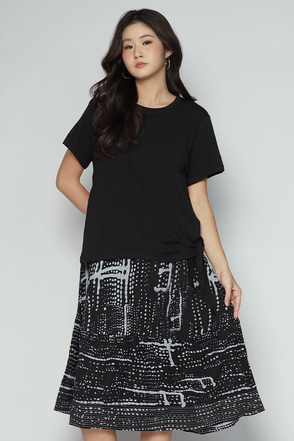 Zion Dress in Dot Rhythm