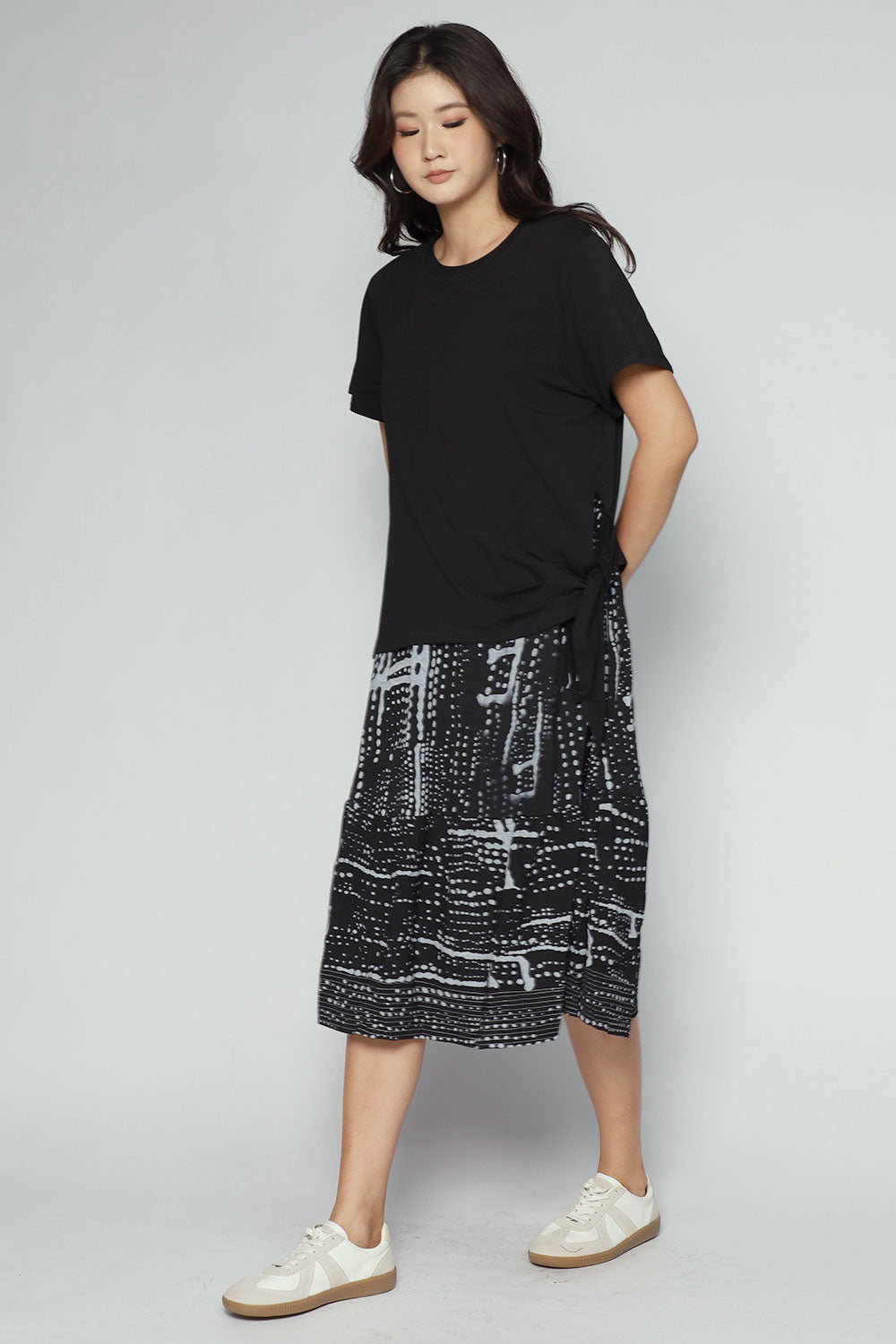 Zion Dress in Dot Rhythm