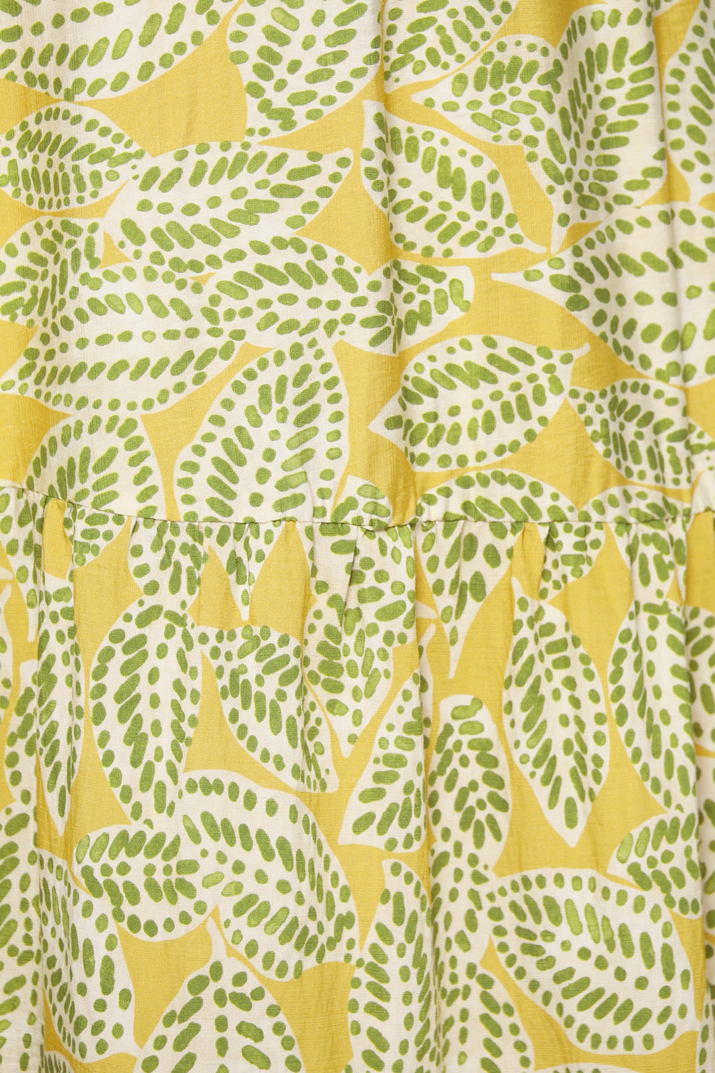 Zion Dress in Green Dots