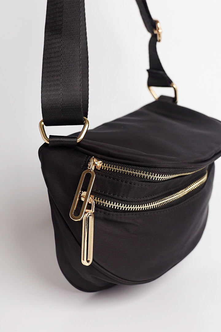 Camila Double Zip Sling Bag